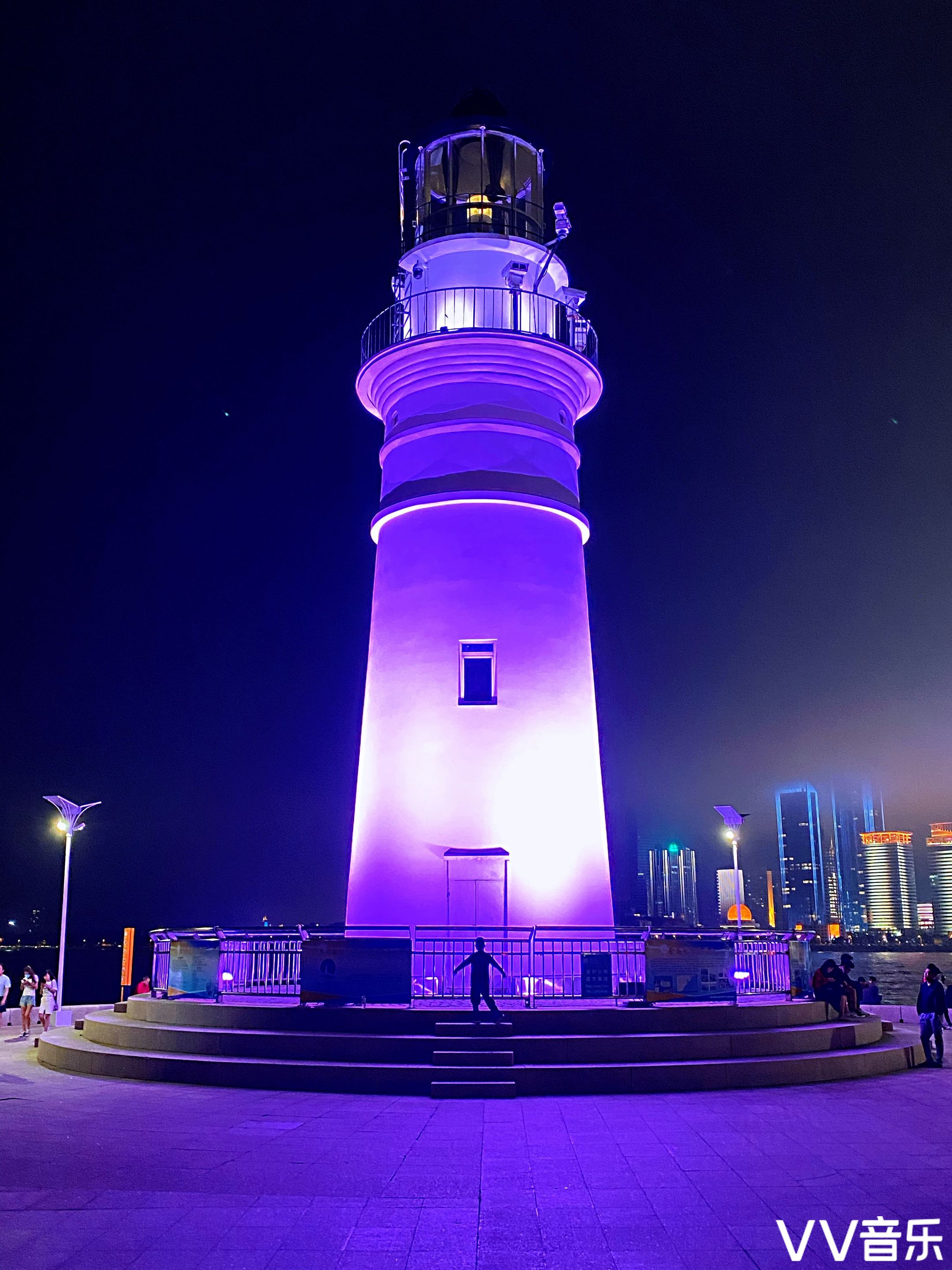 浮山湾夏夜之情人坝