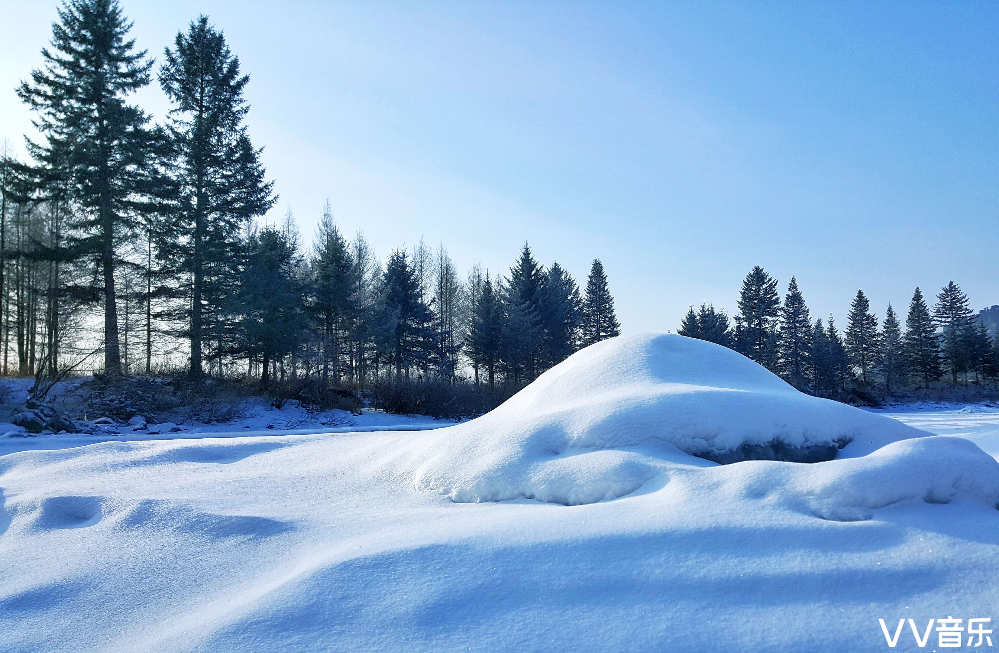 小兴安岭冬雪美