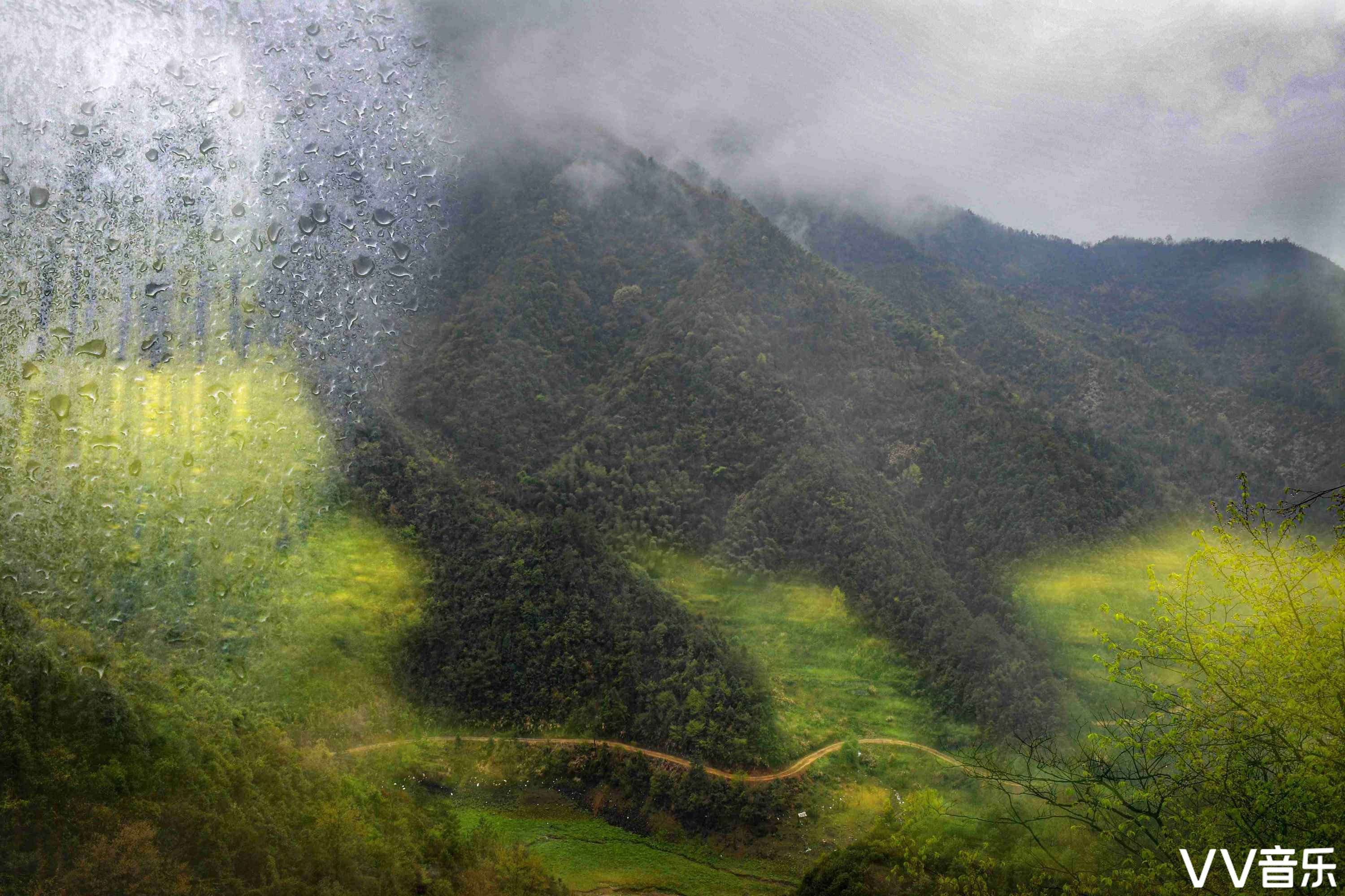 雨天窗外的风景