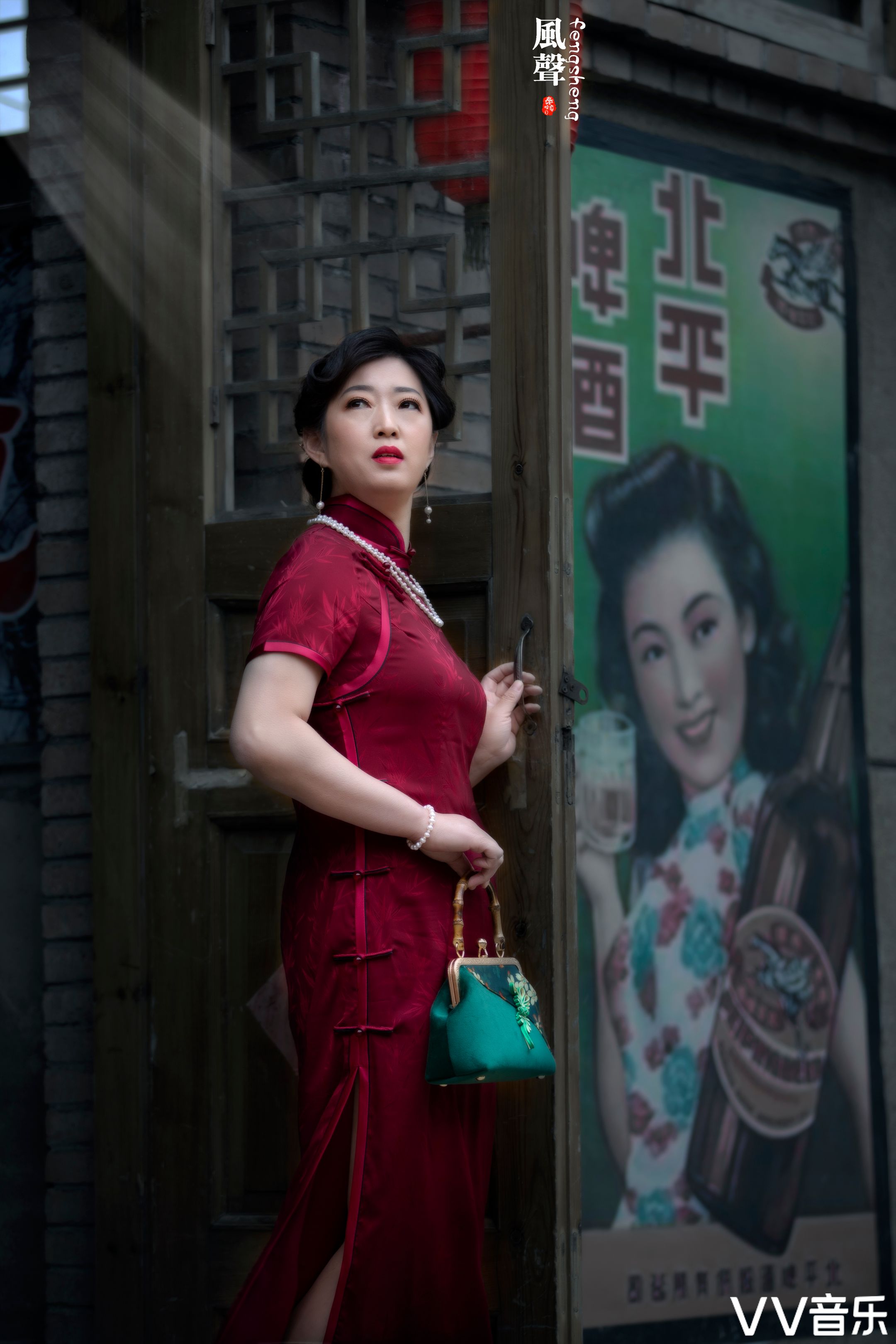 旗袍人像|中华摄影网优秀摄影师摄影作品微刊第六十一期
