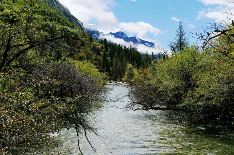 四姑娘山撵鱼坝
