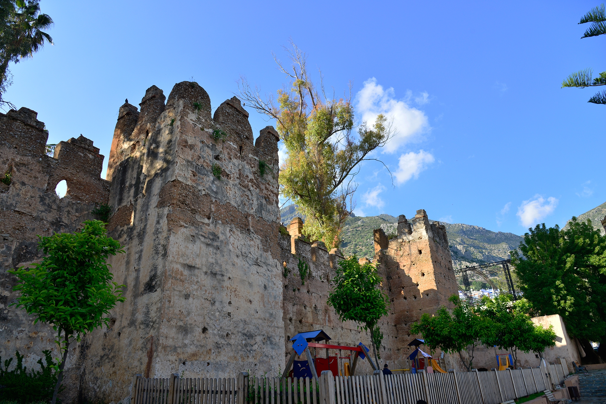 摩洛哥舍夫沙万蓝色小镇