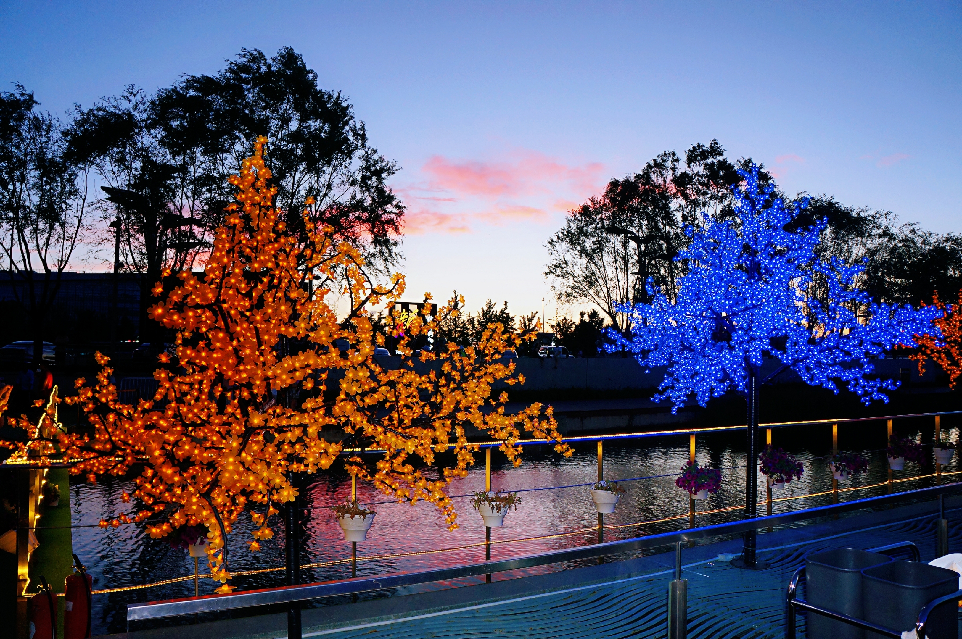 暮色中的奥林匹克公园(首发原创)