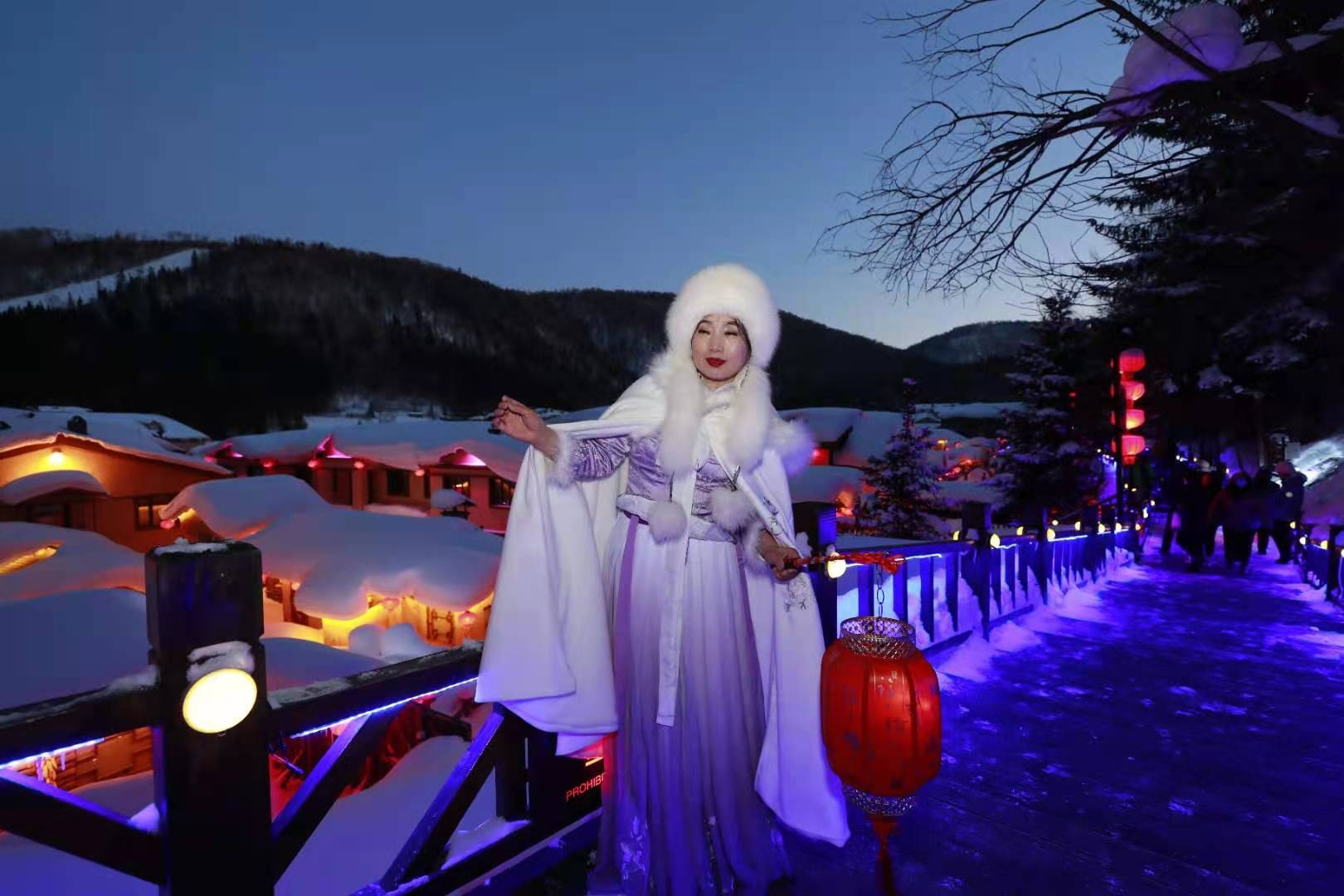 美女拍照