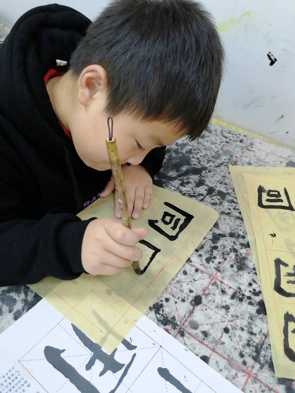 贝恩吉艺术学校———宋卫轩的软笔书法课堂