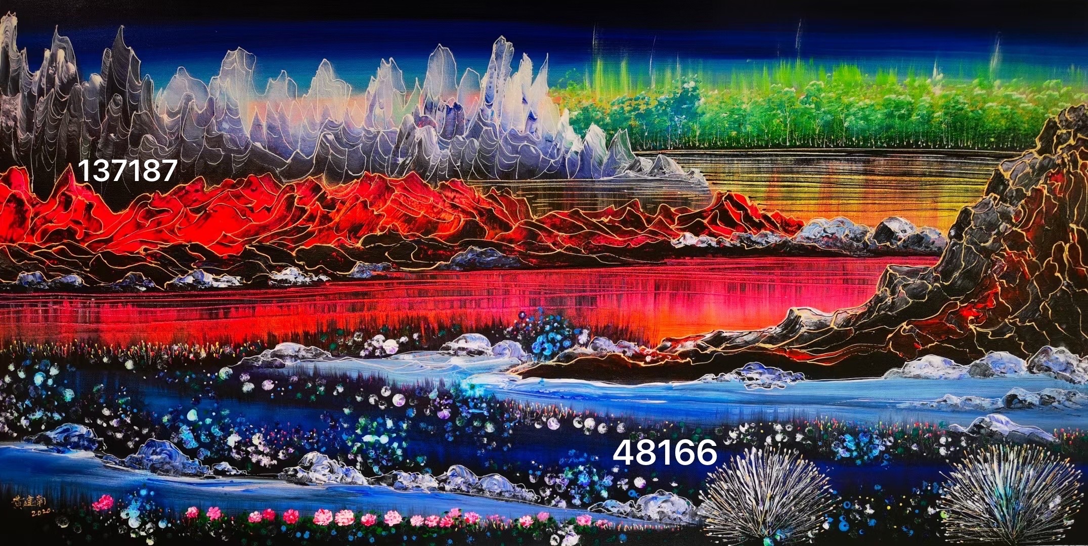 黄建南油画多少钱一平尺