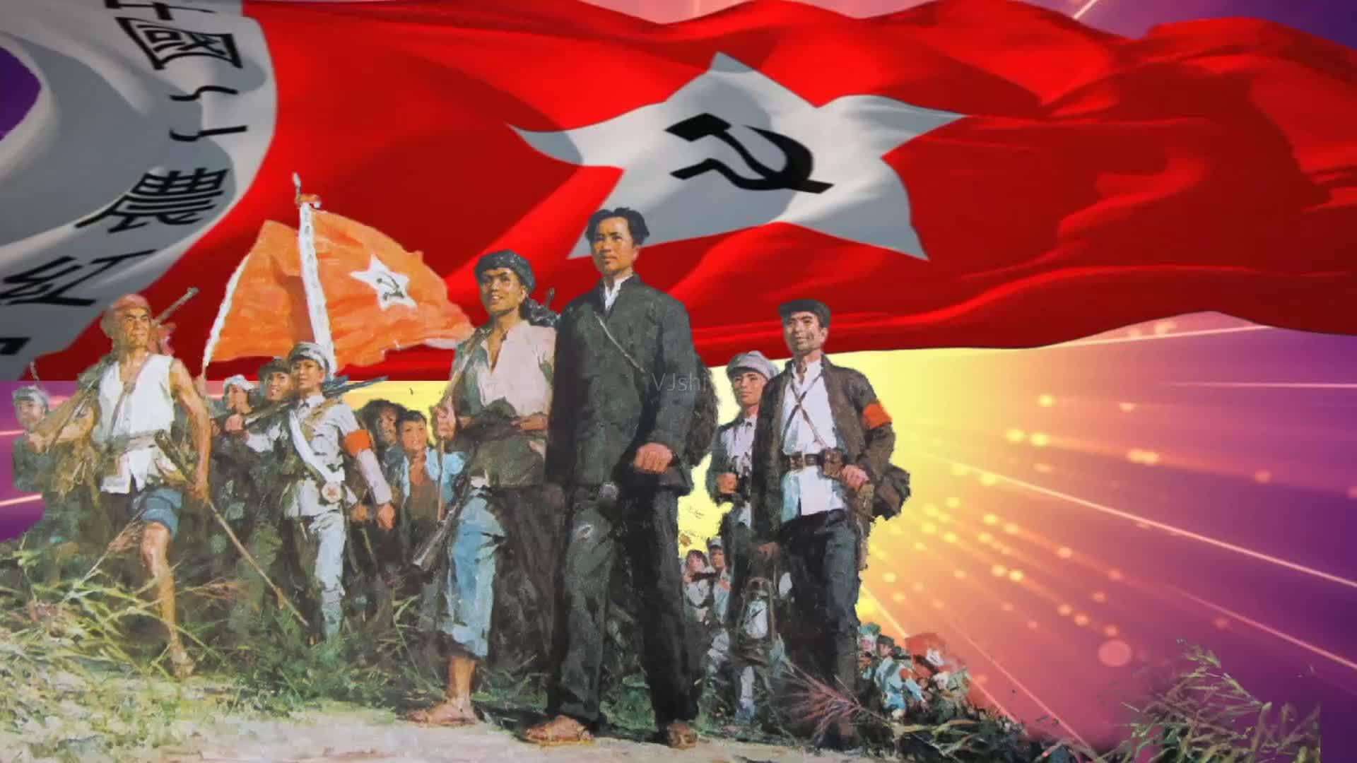 苏堤听雨朗诵|八一军旗颂|作者:静水流深