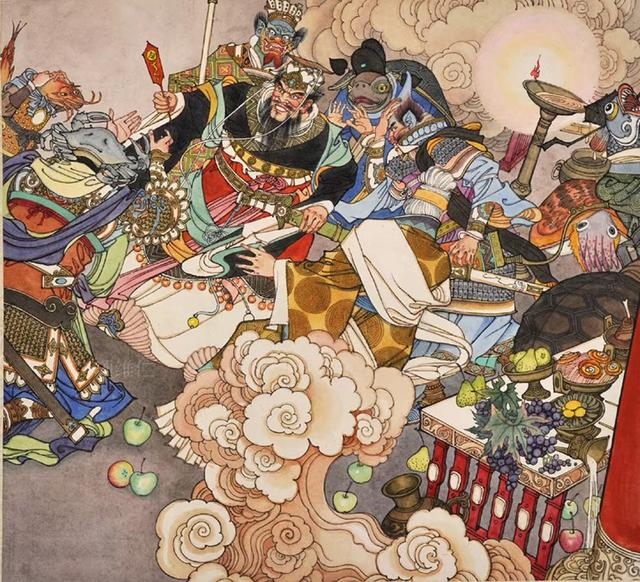 项维仁工笔画作品欣赏