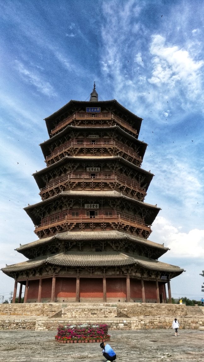 中国斗拱博物馆应县木塔