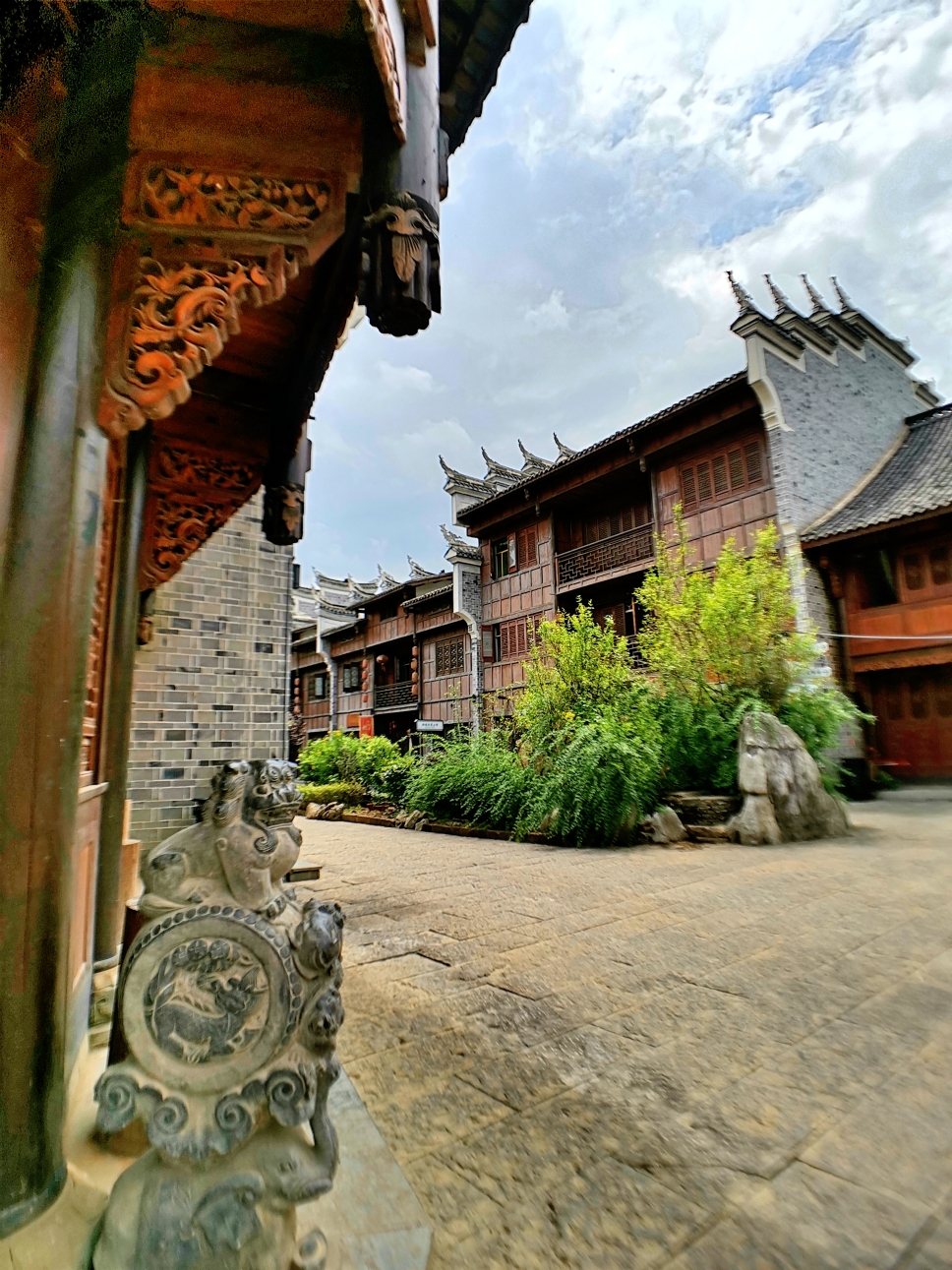 麻江县高枧村的清朝状元夏同龢故居景区就是最美的园林!