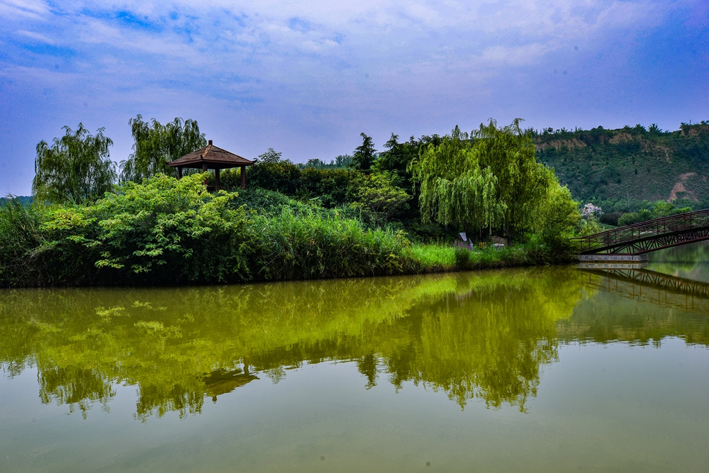 山西黄河湿地--圣天湖