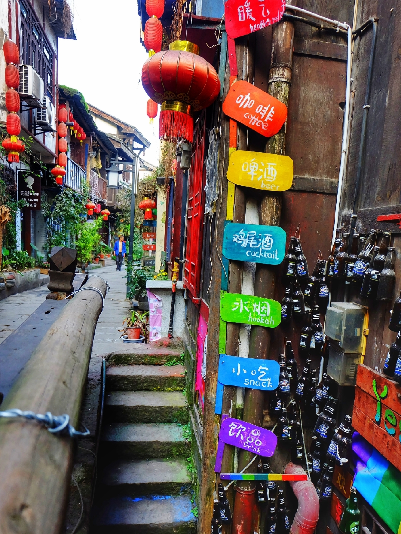 一条石板路千年磁器口