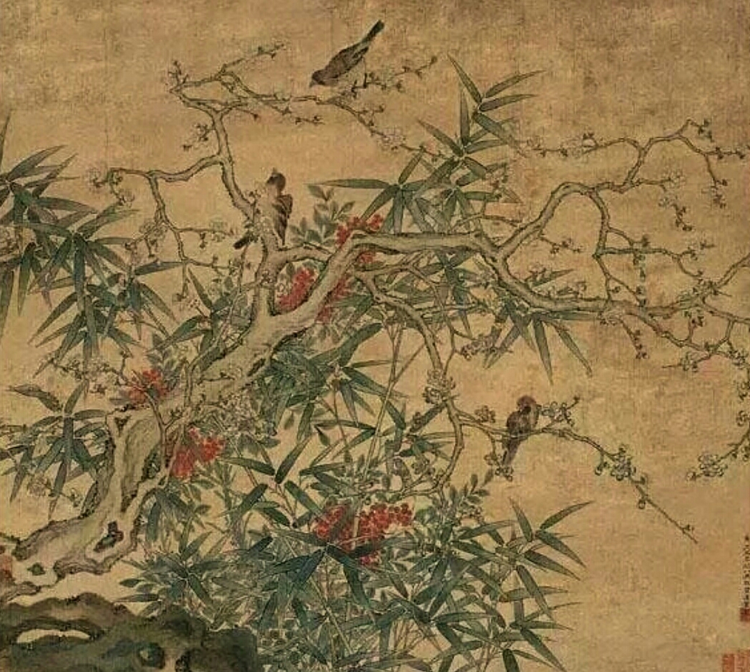 唐朝大师边鸾画作别具一番风格