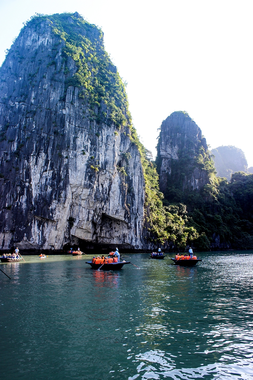 越南北海之旅下龙湾月亮湖一处绝色风景