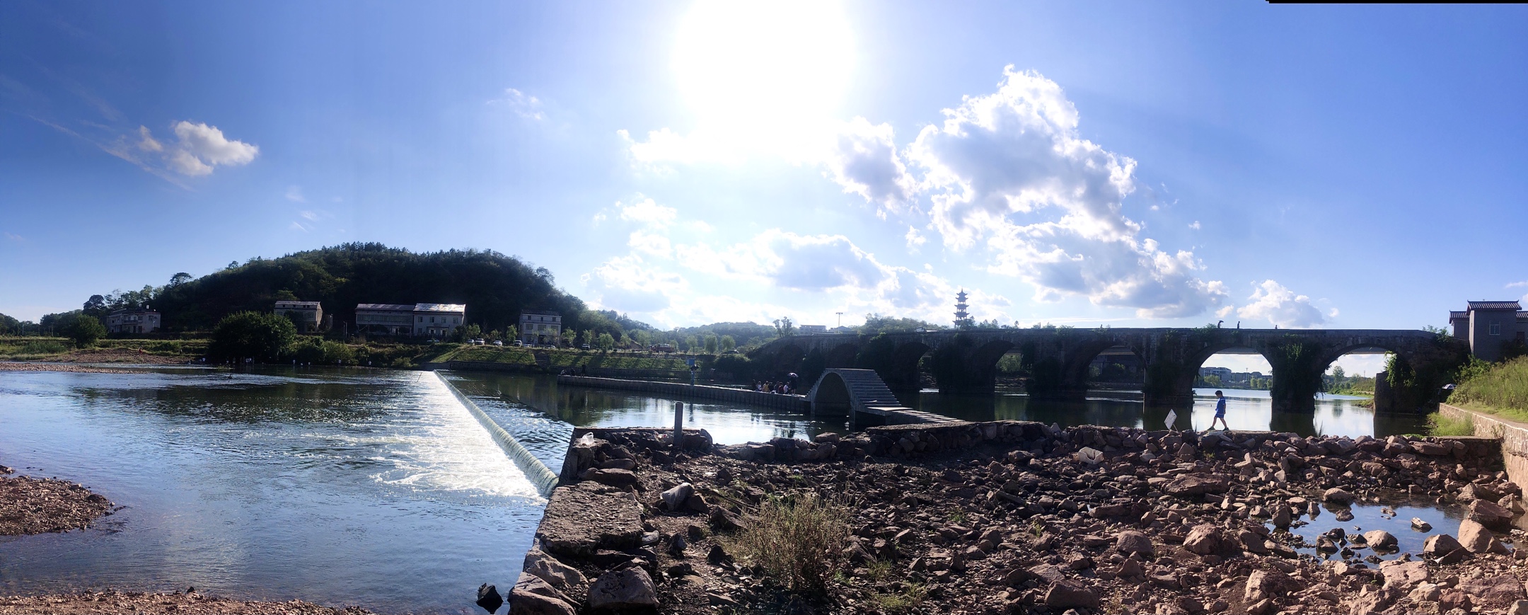 衡阳县清花湾石鼓七孔桥