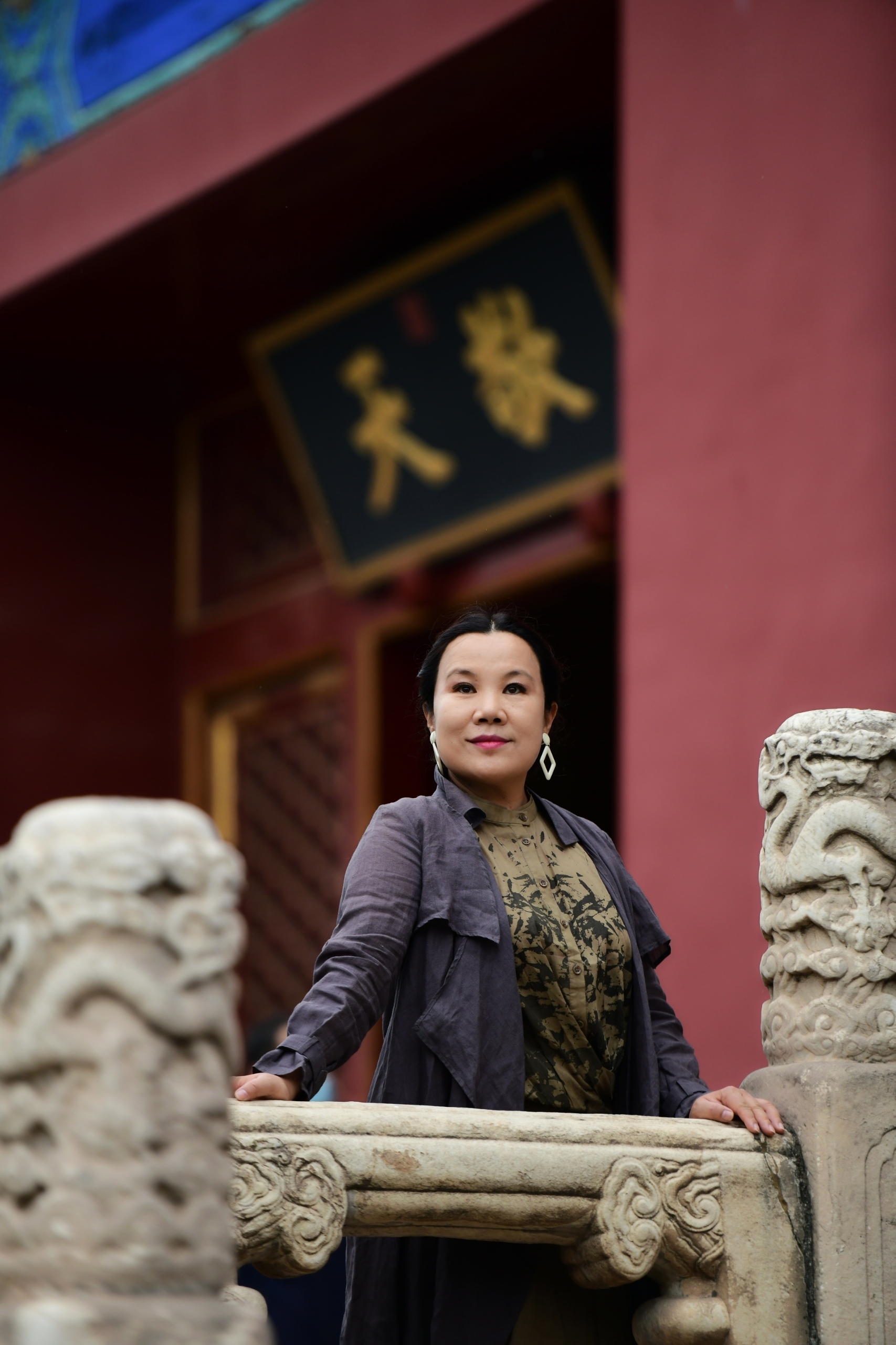 《天坛公园人像摄影》