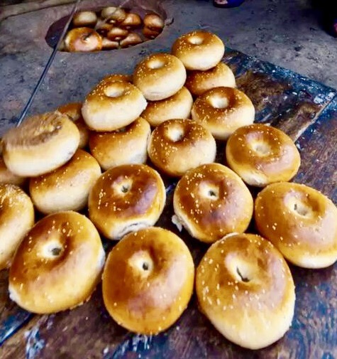 窝瓜馕.干果馕.漂亮的面包馕.