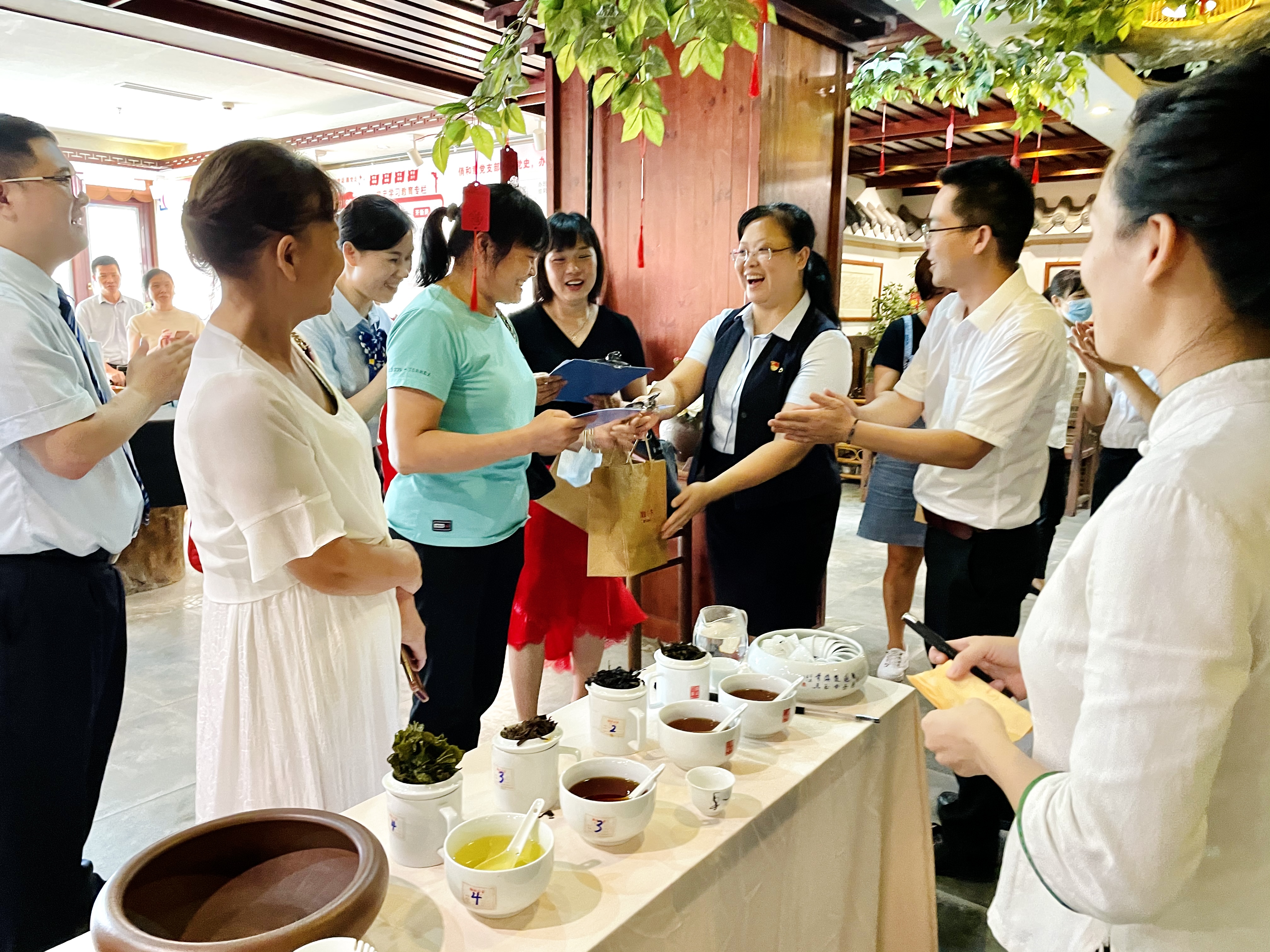 "遇建幸福,情满中秋"高端客户茶艺品鉴活动