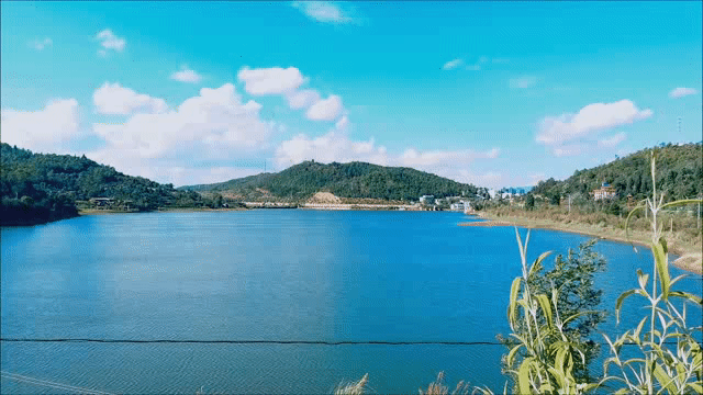 楚雄市灵秀湖灵秀湖湖光山色也美