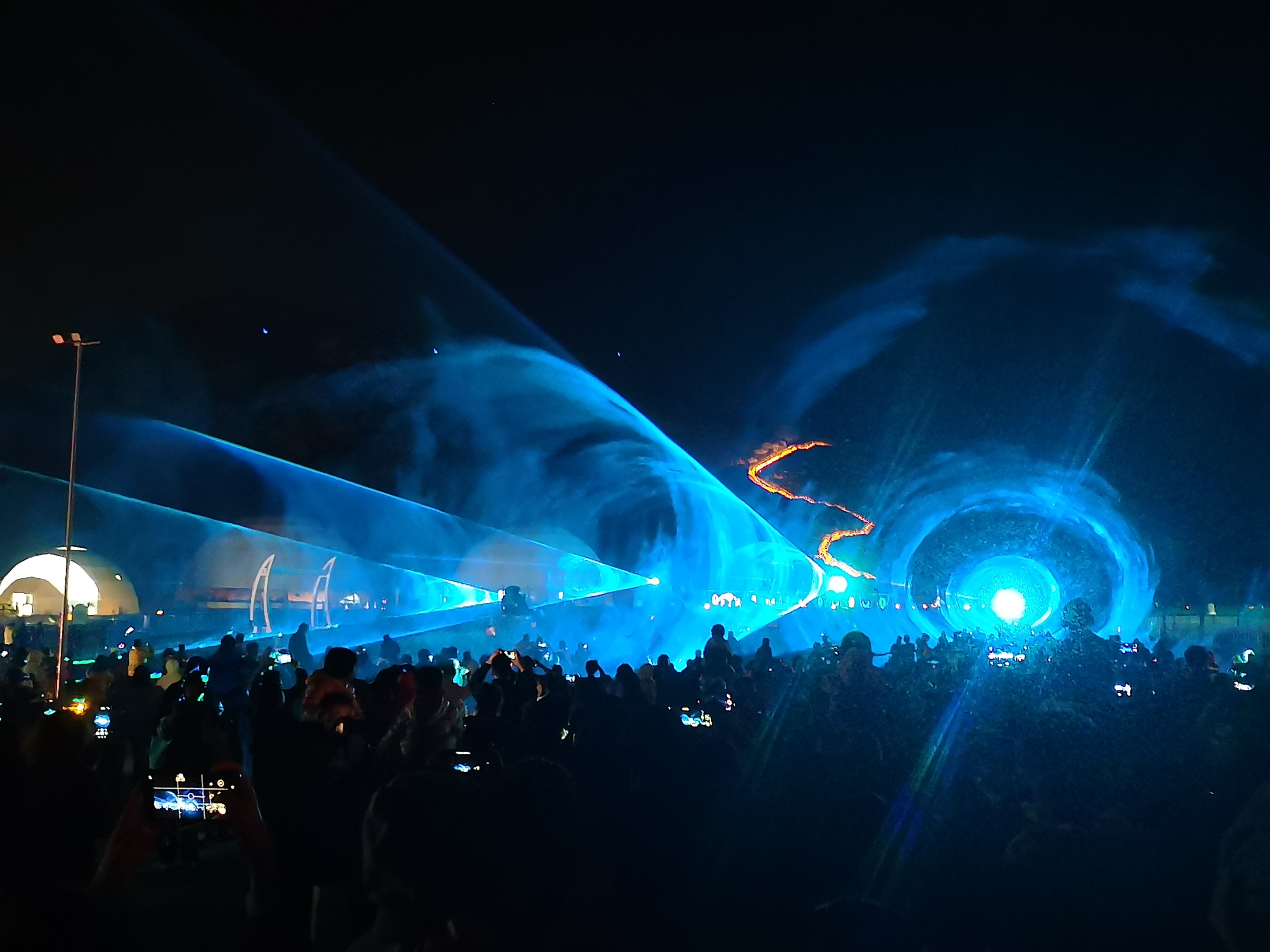 宣化天籁谷激光秀(二)(首发)