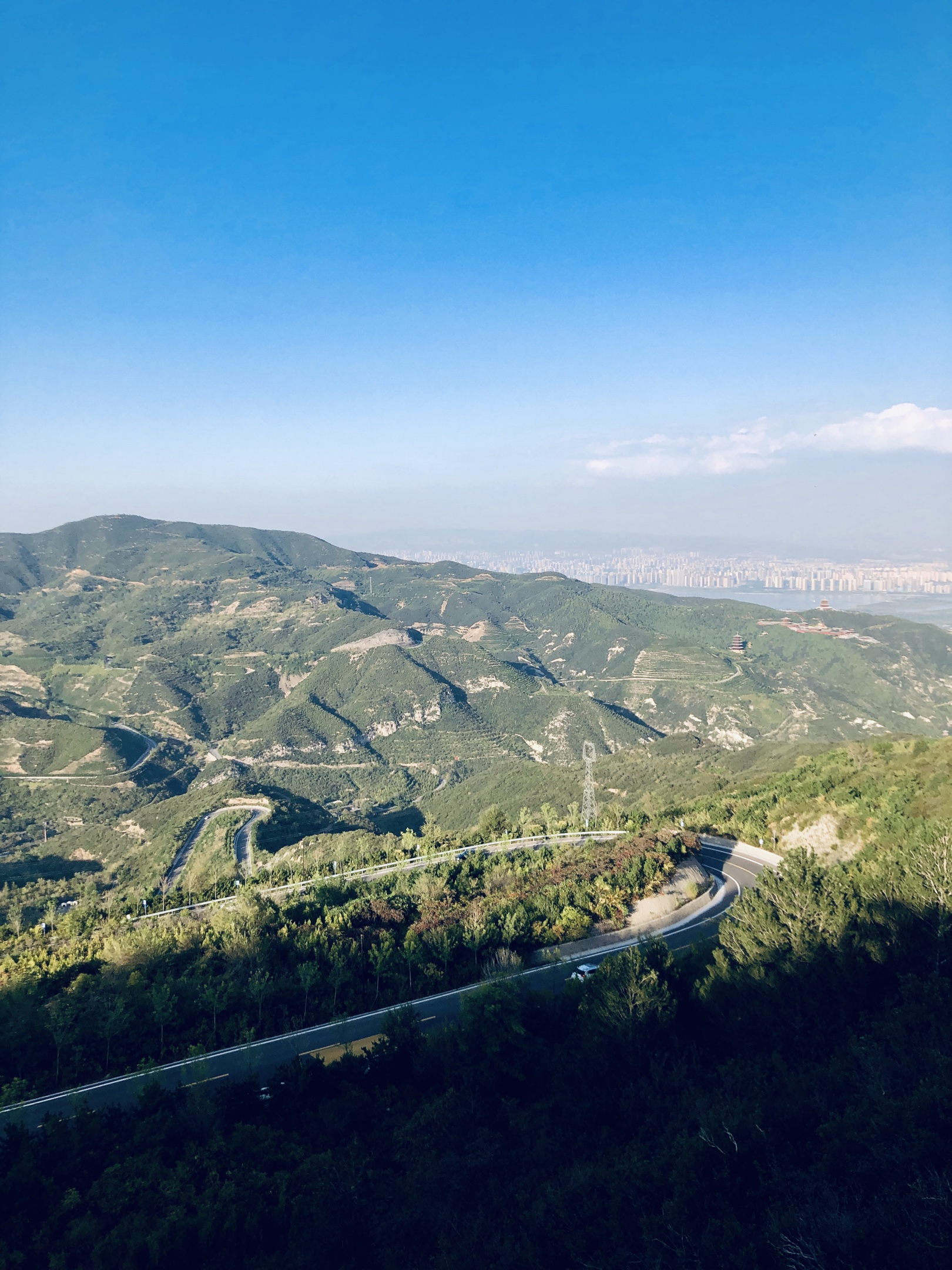太原龙王山风景区图片