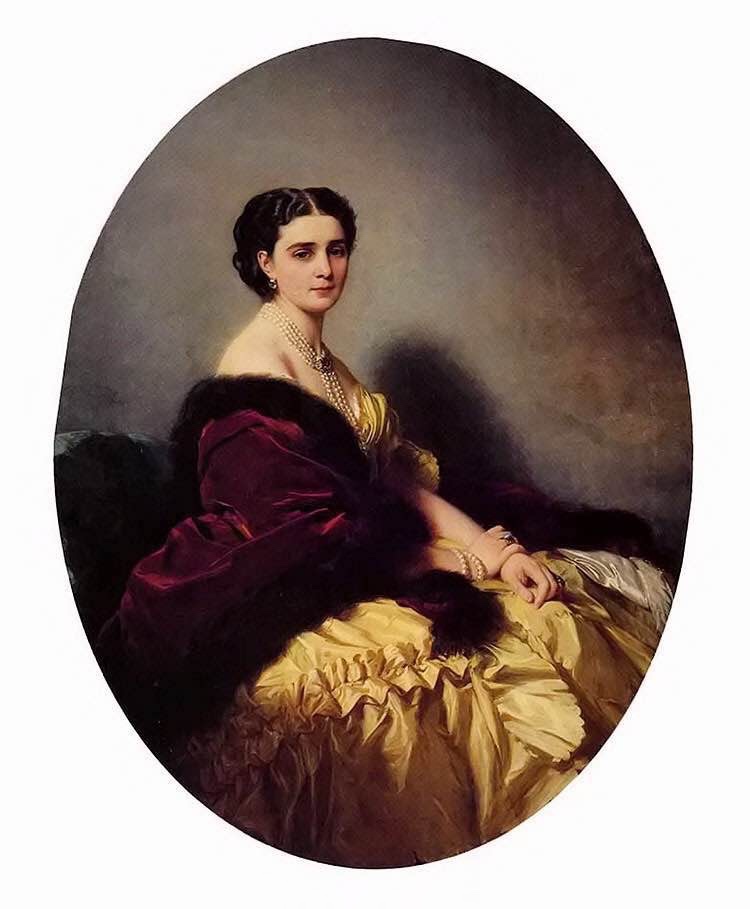 xaver winterhalter),德国著名的画家,19世