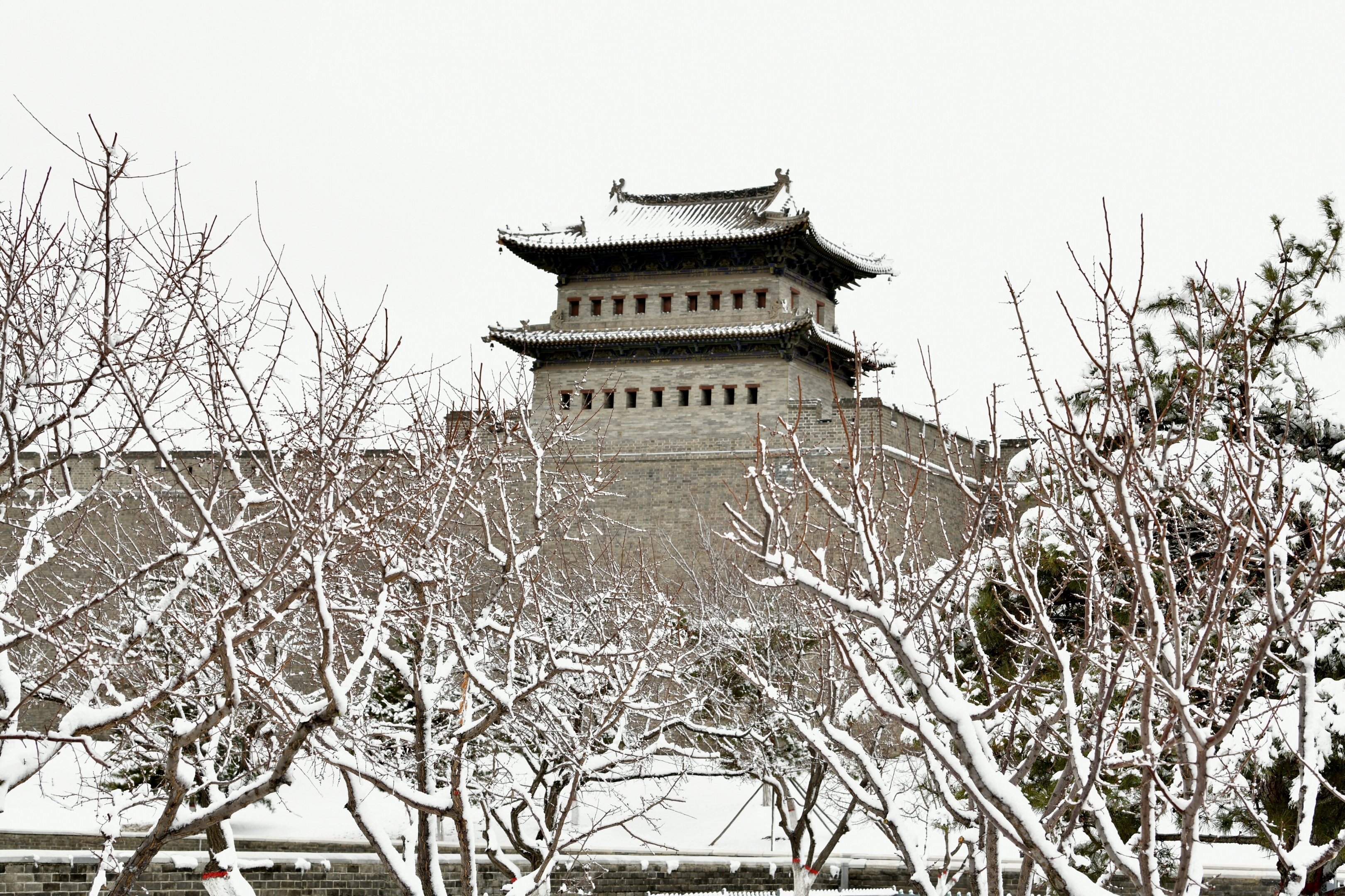 雪景古建筑【首发】