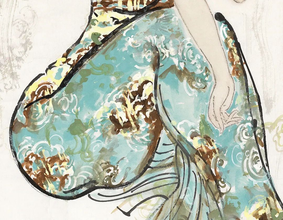 色彩的魔术师——薛林兴仕女画探秘