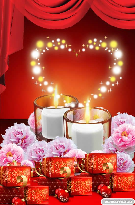 烛光里的祝愿