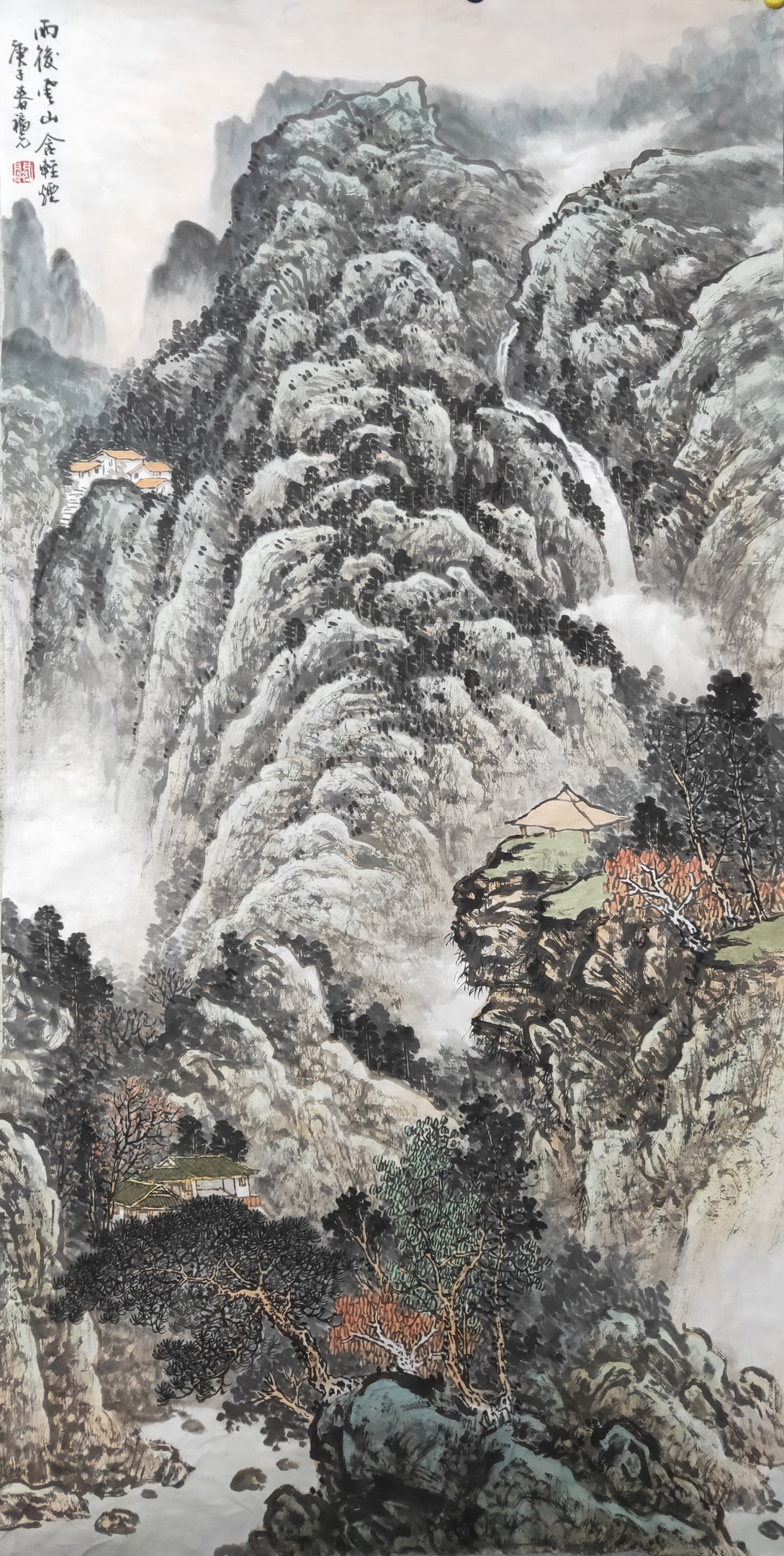 关福元山水画作品大气磅礴笔墨精微