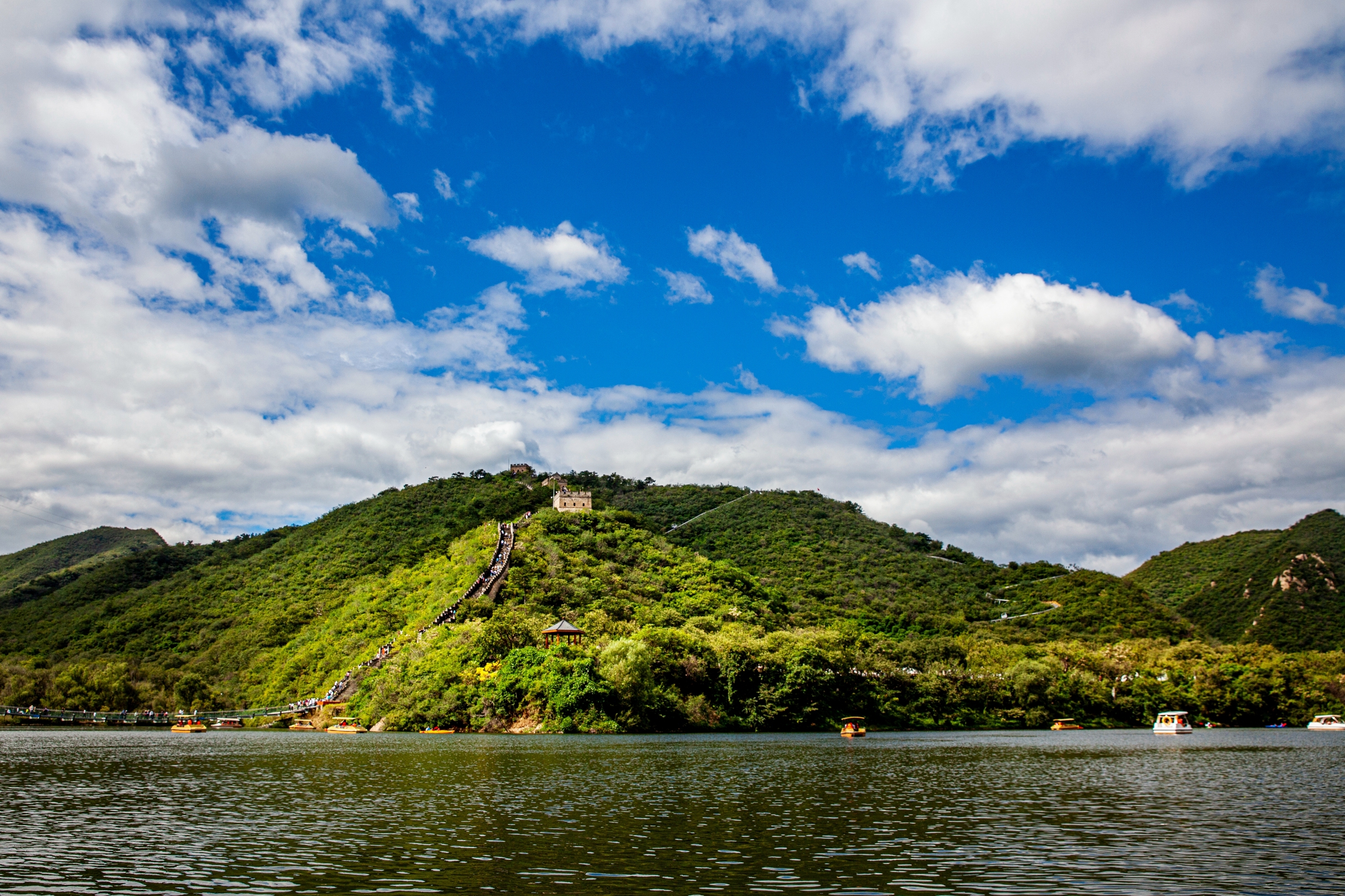 黄花城水长城风光