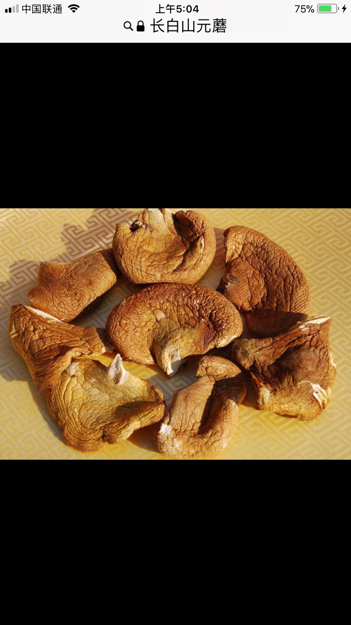 长白山的蘑菇餐桌上的宝