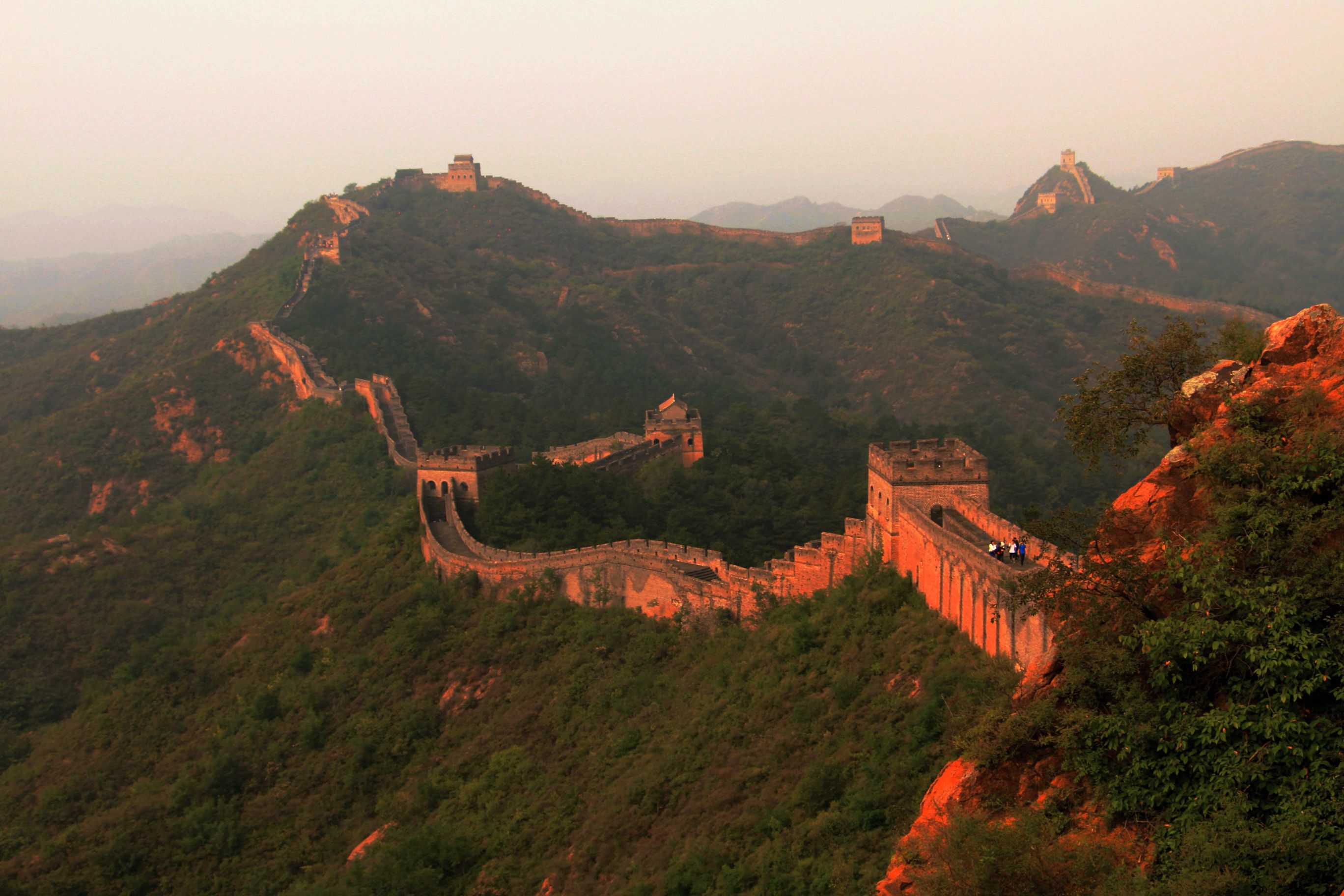 金秋十月的长城