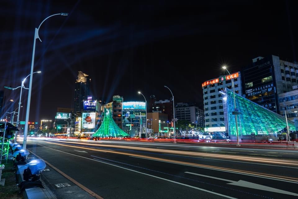 高雄美丽的夜景