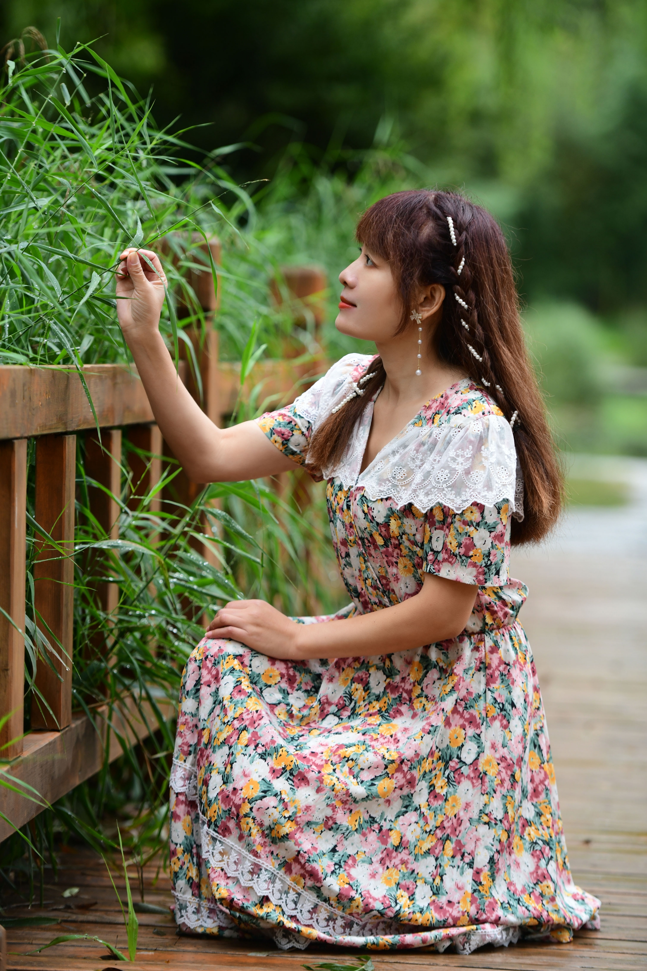 《陶然亭人像摄影》