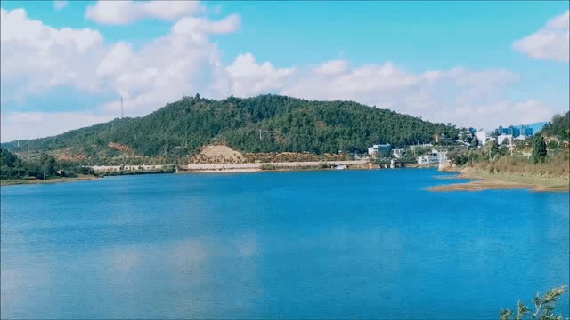 楚雄市灵秀湖灵秀湖湖光山色也美