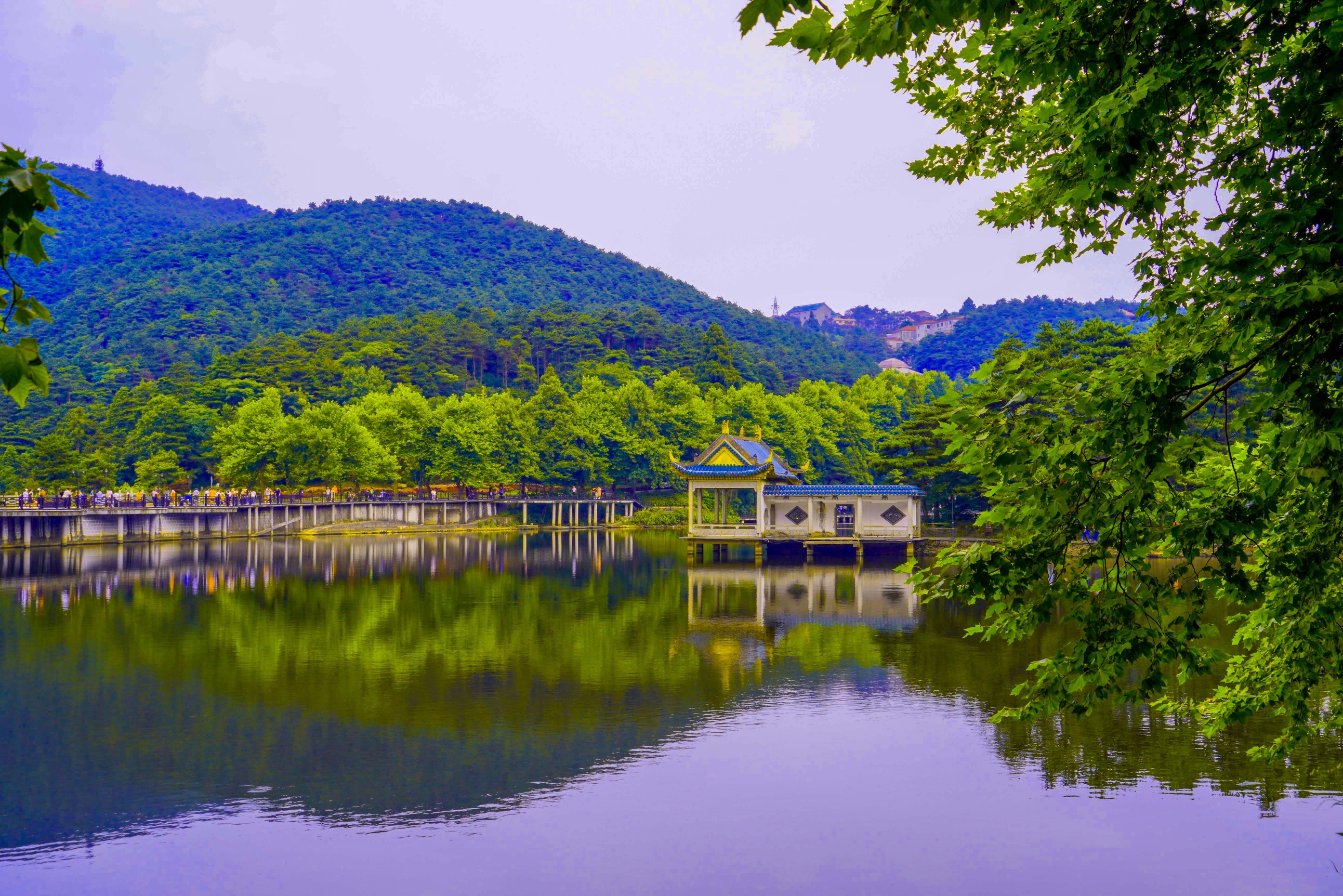 庐山如琴湖