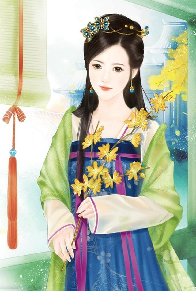 风华绝代倾国倾城55幅手绘古风佳丽壁纸一邂逅终难忘