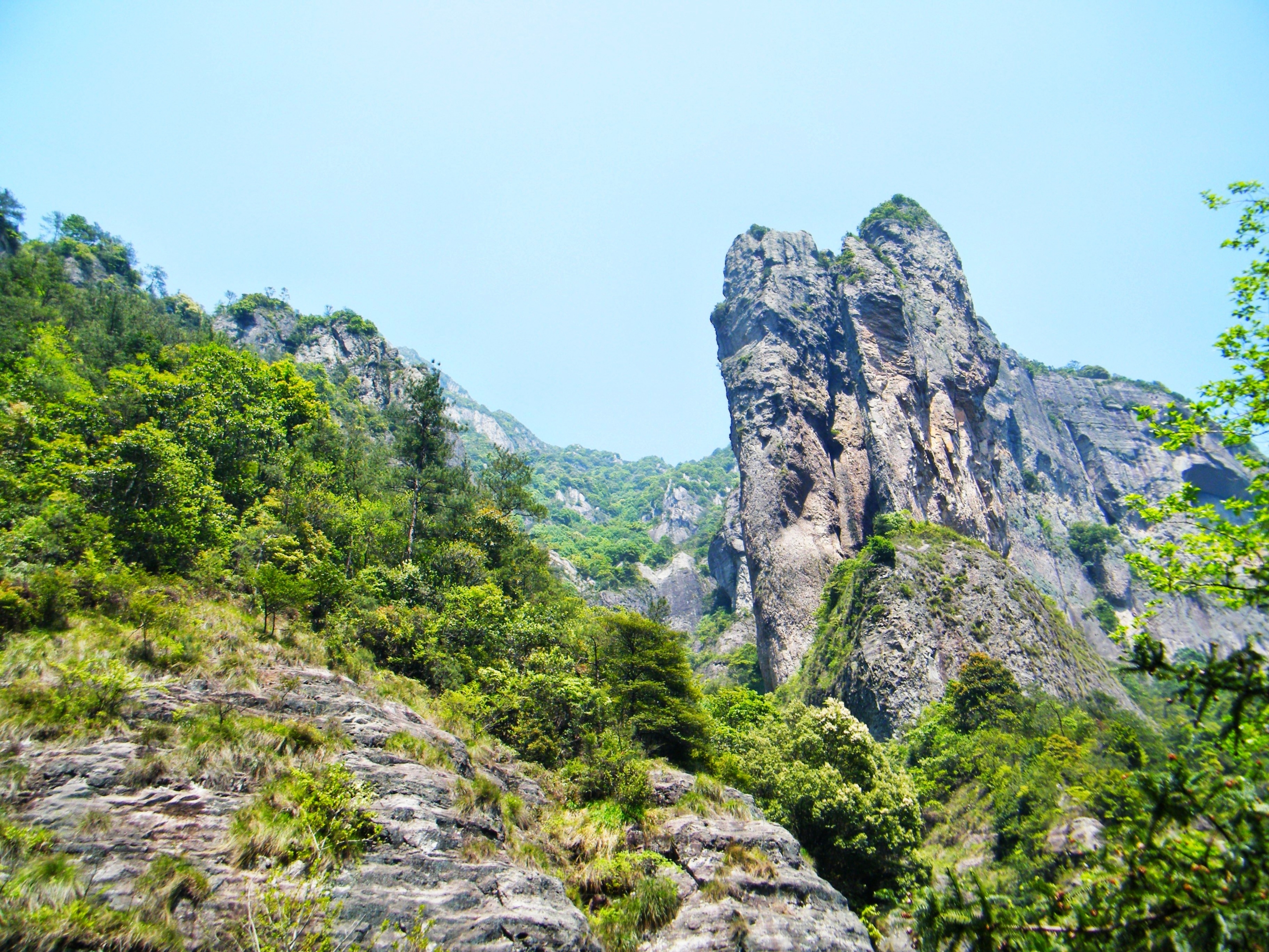 中雁荡山三绝图片