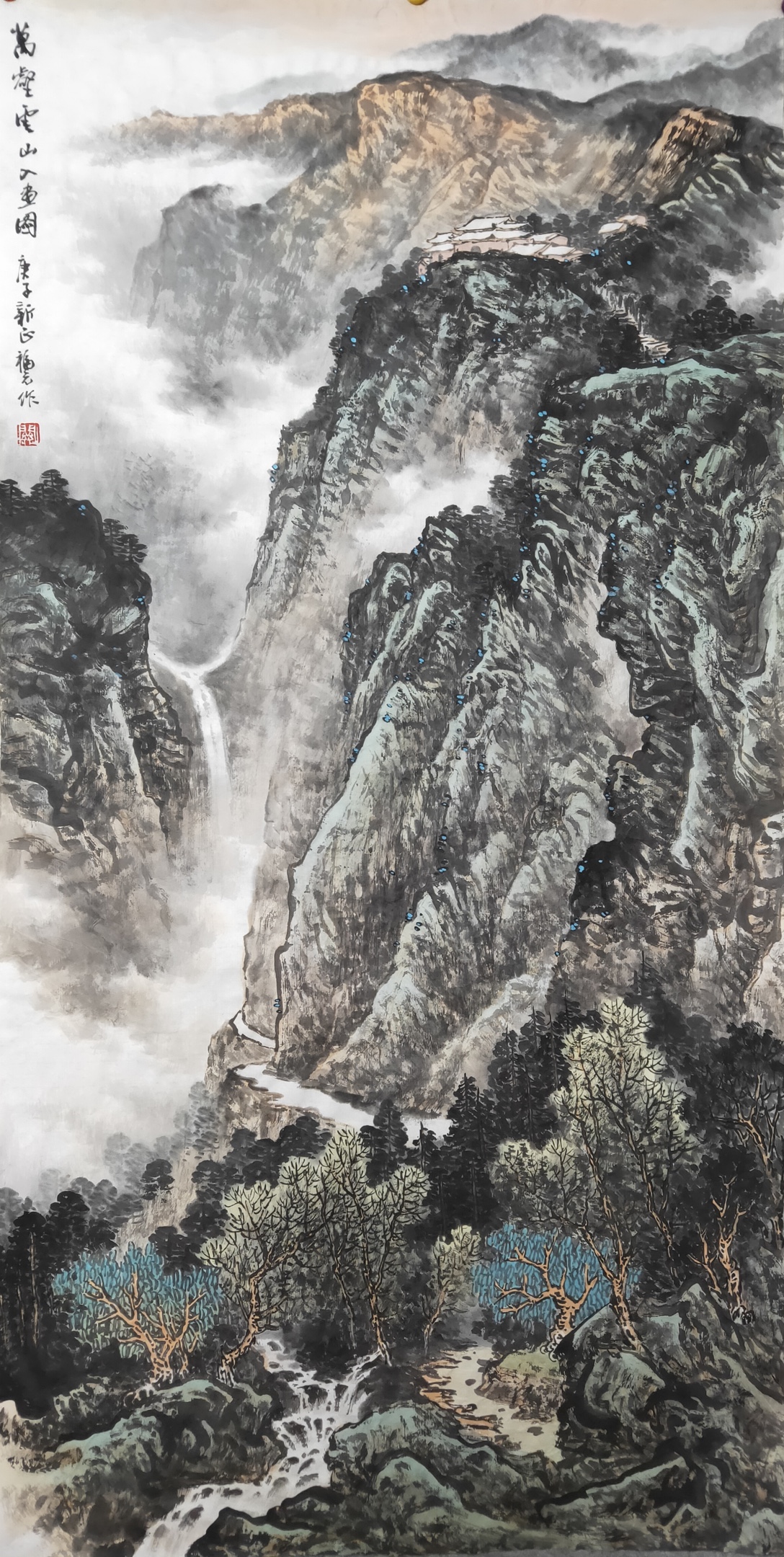 关福元山水画作品大气磅礴笔墨精微