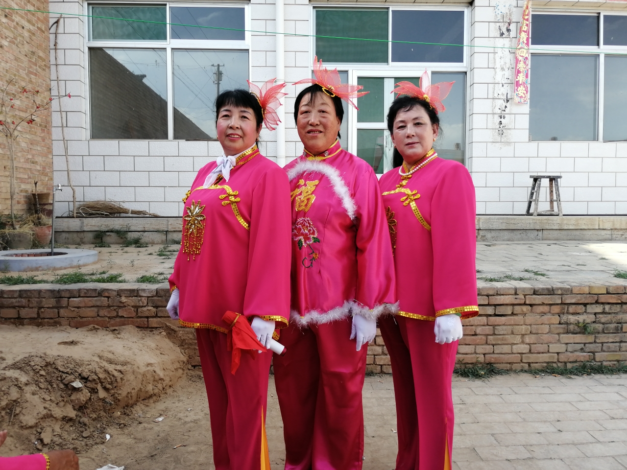 原平市东社镇上社村2019四月二十八古庙会红红火火部分剪影