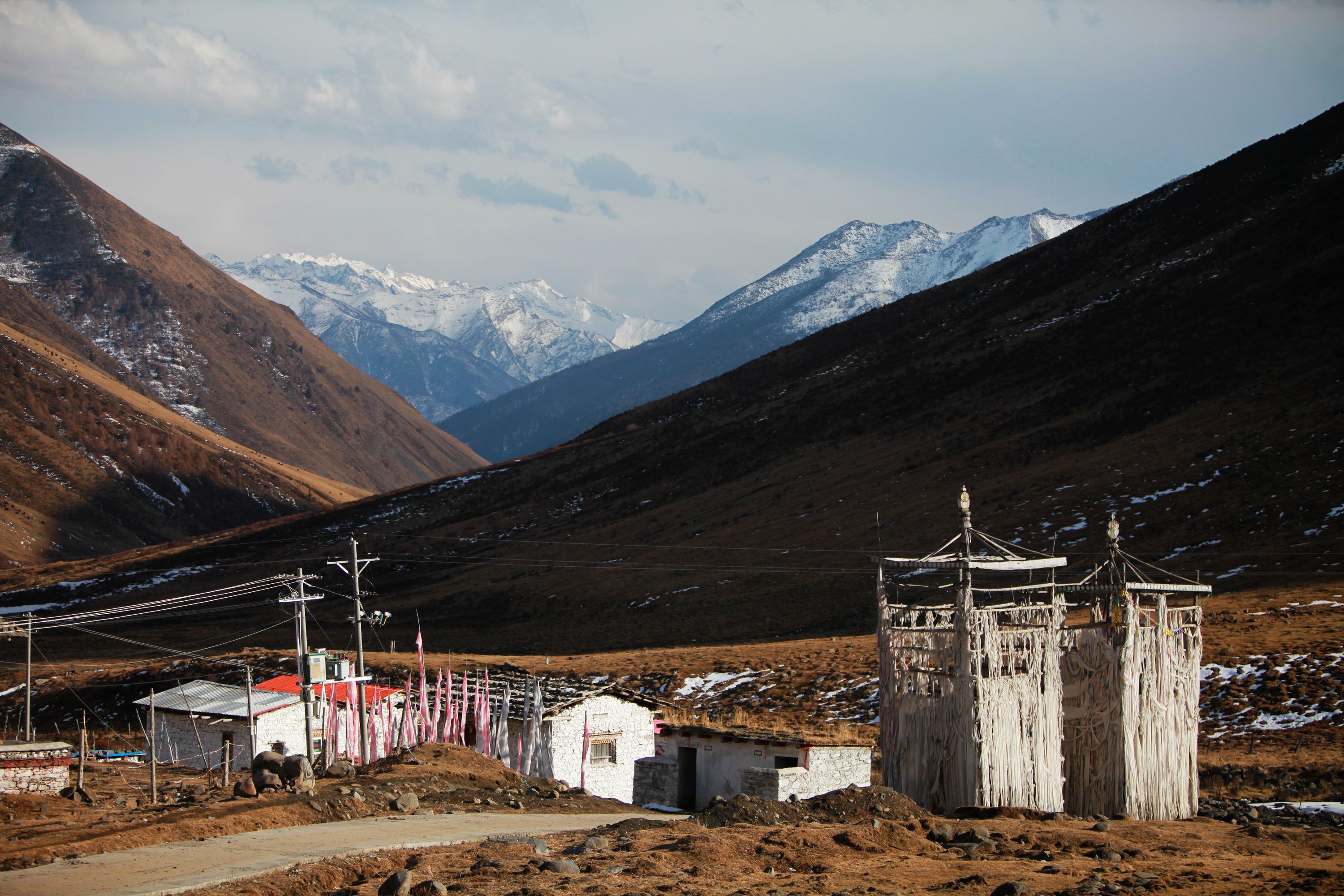 莫斯卡我的莫斯卡四川甘孜丹巴莫斯卡村实景拍摄