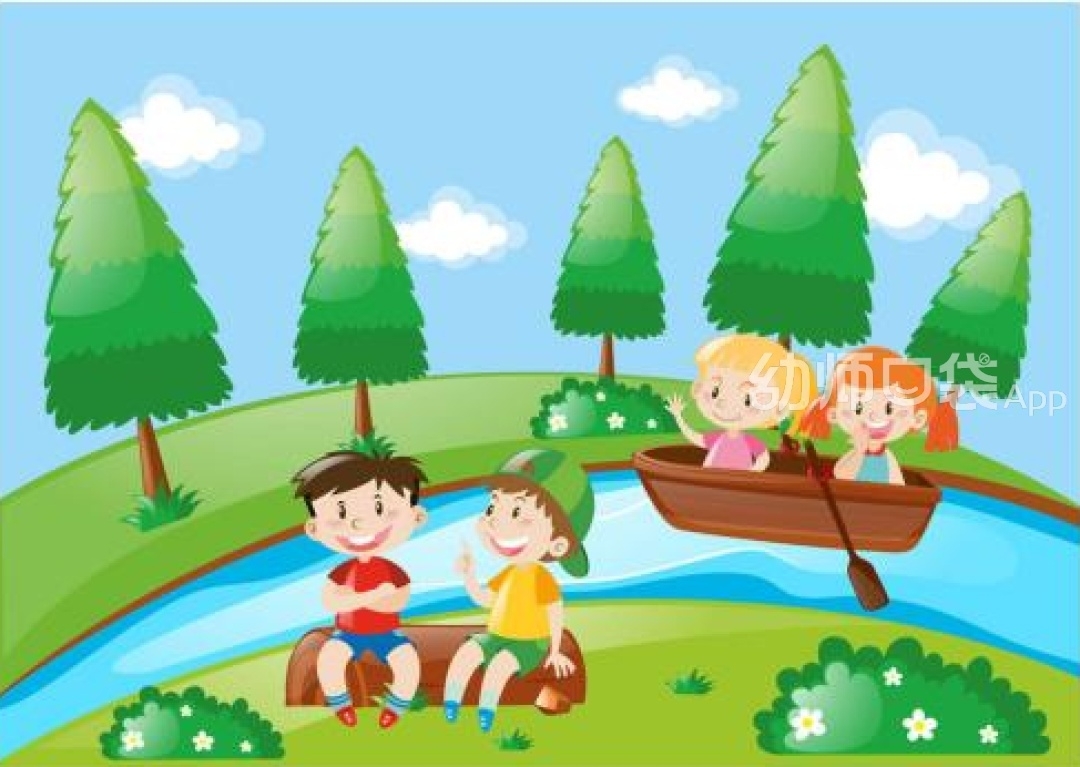 石镜幼儿园小班春天里1健康活动明天去春游2亲子游戏胡萝卜小船