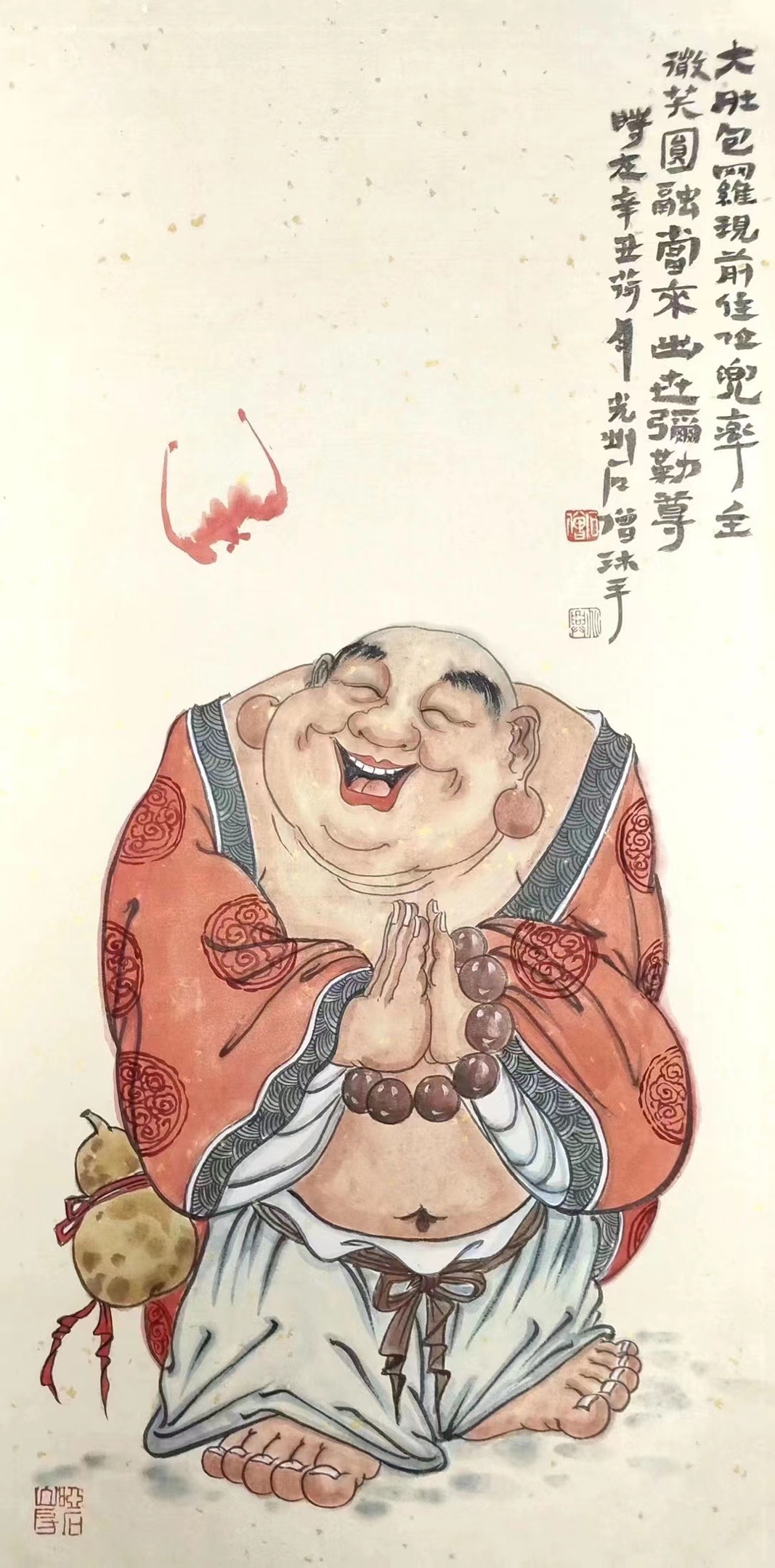 画家石僧作品赏析