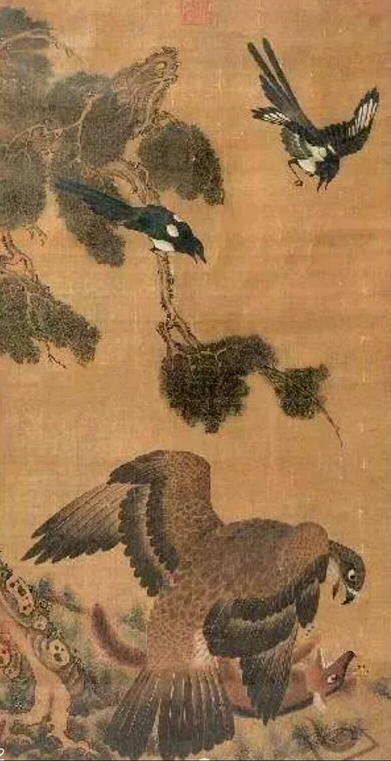 唐朝大师边鸾画作别具一番风格