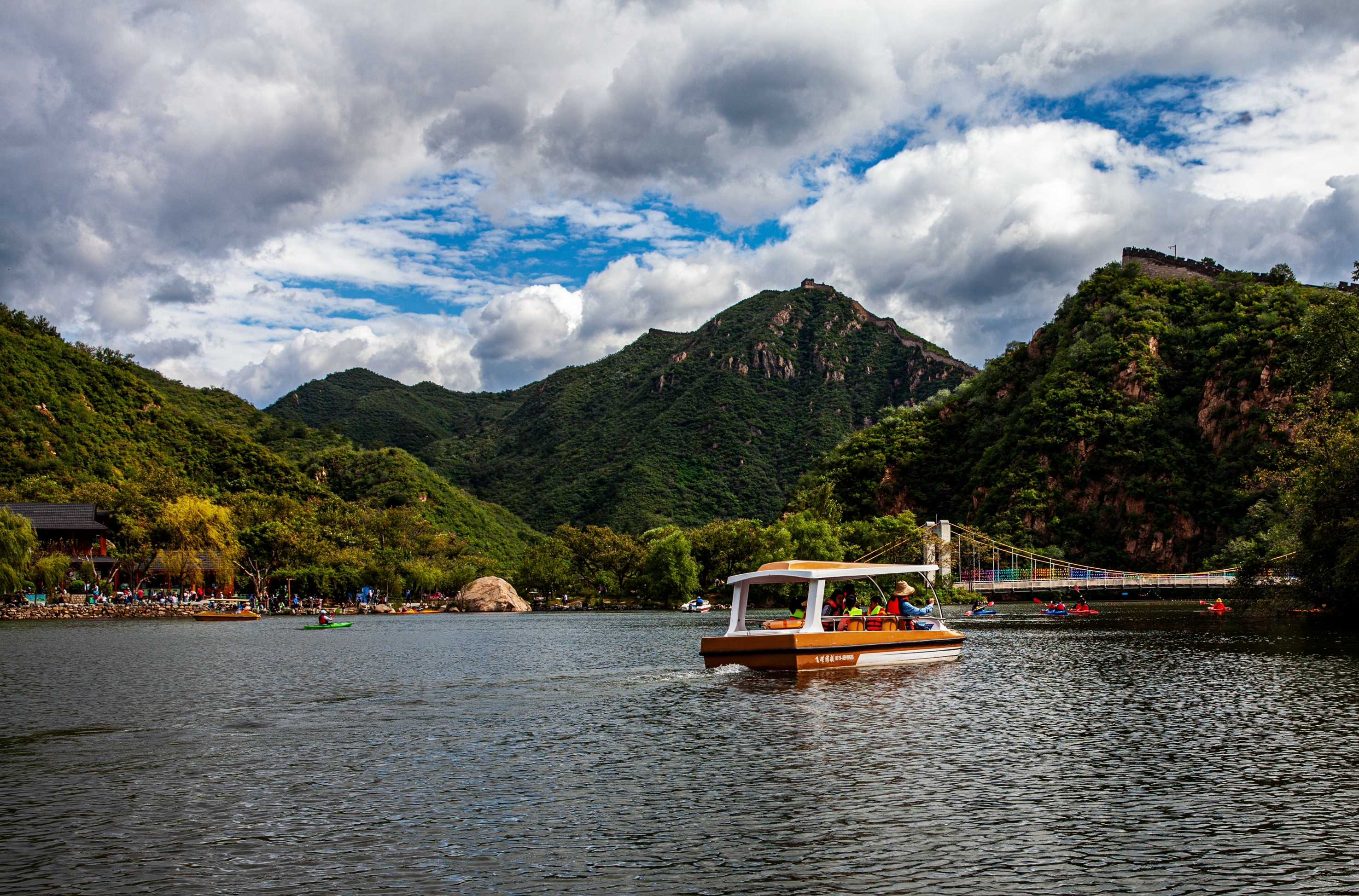 黄花城水长城风光