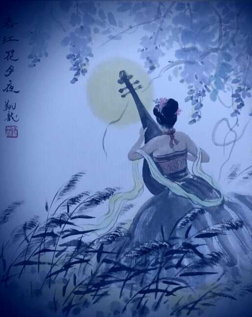 游子像一片白云缓缓地离去,只剩下思妇在离别的青枫浦不胜忧愁.