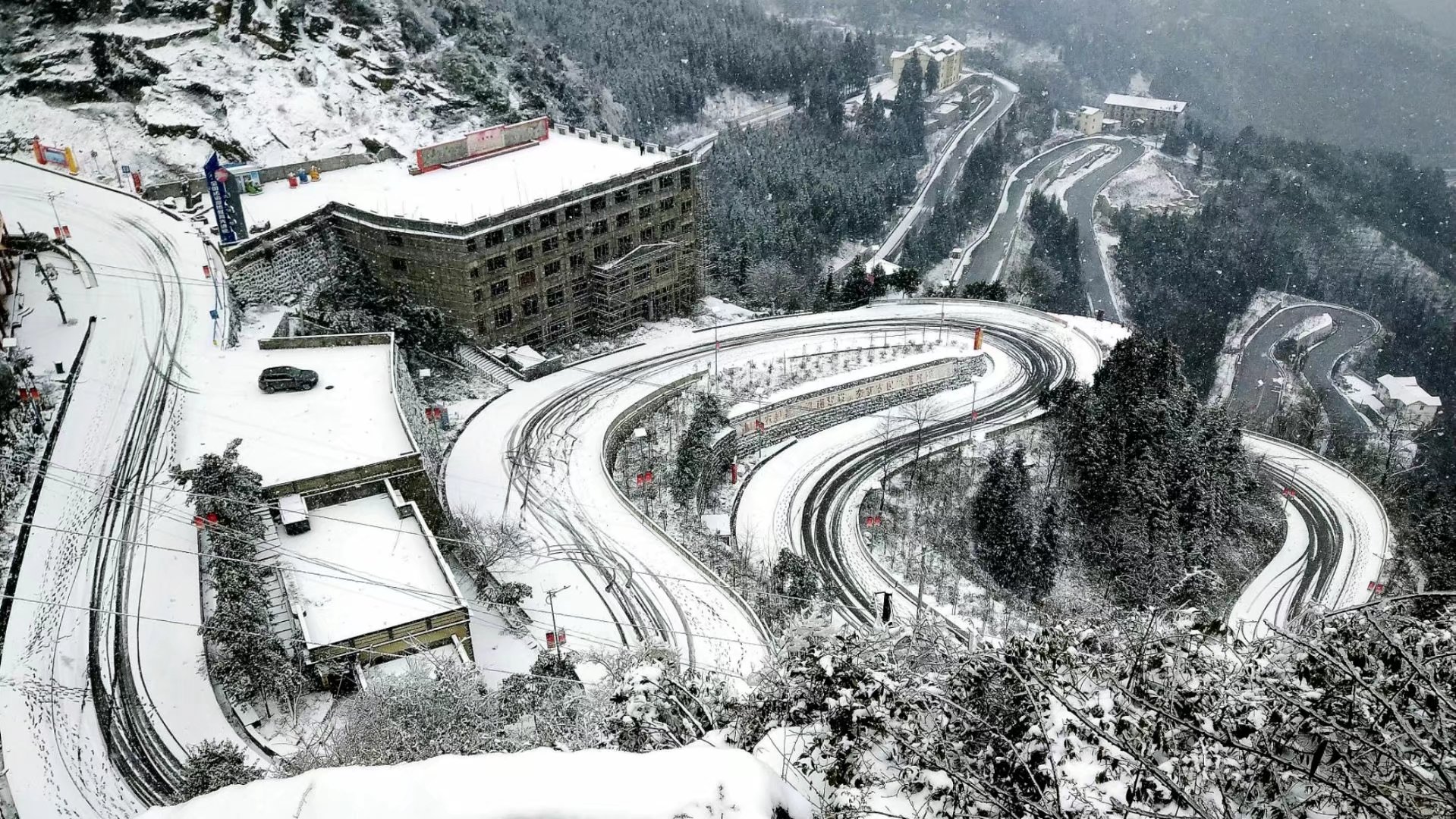 湖南娄底雪景图片