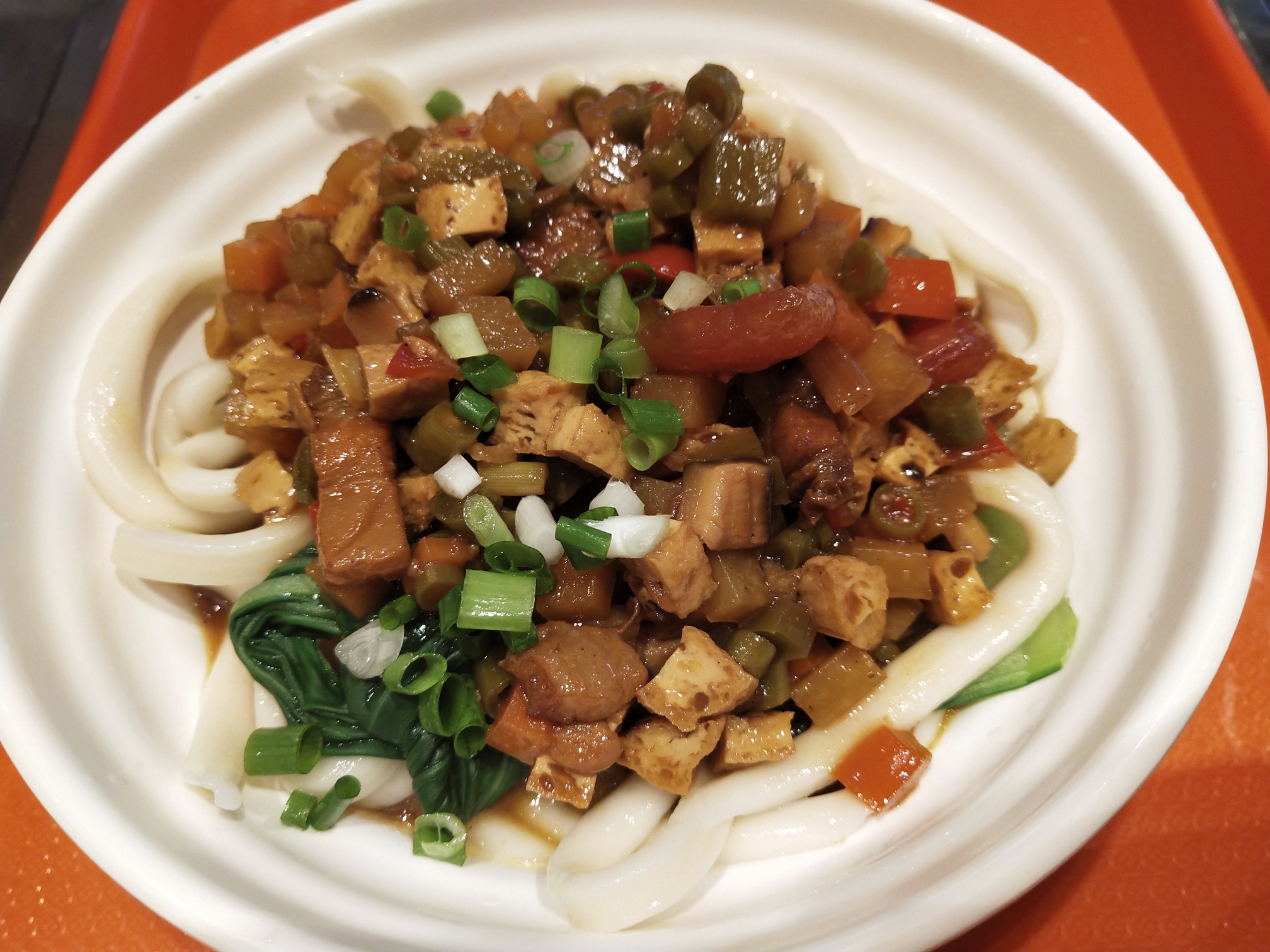 臊子面雪菜扣肉  木须套餐饭高汤鸡块米线麻辣鸡块米线麻辣牛肉面重庆