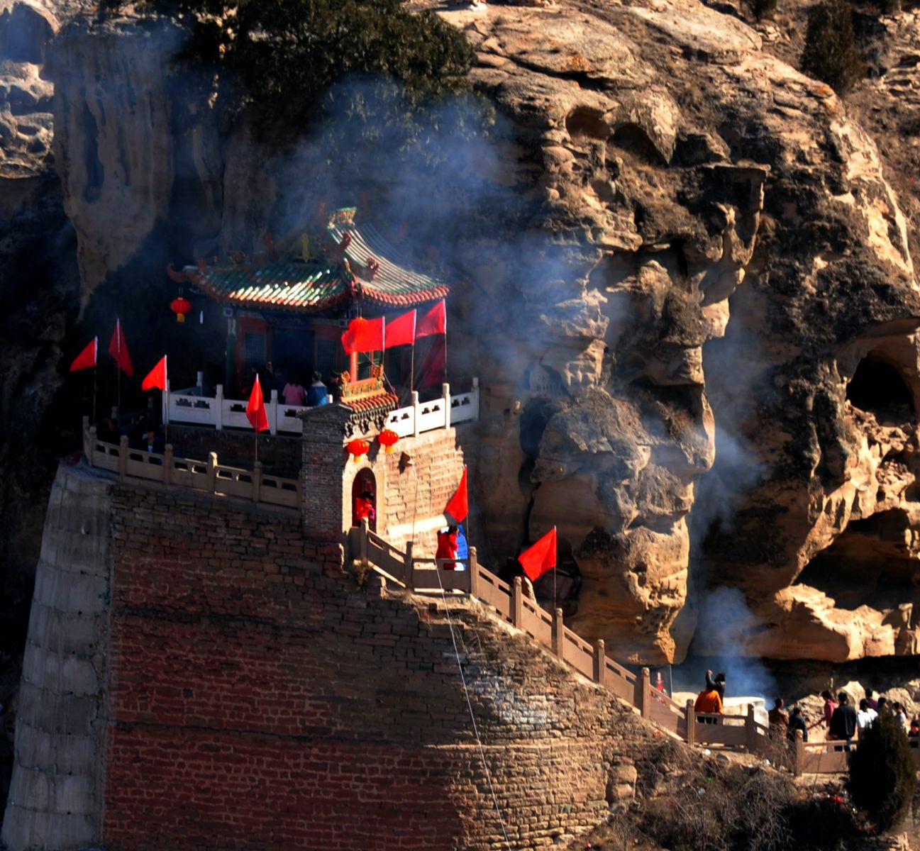 敬呈山西大宁马头关黄河仙子祠堂及家乡黄河父老诗词分对一首